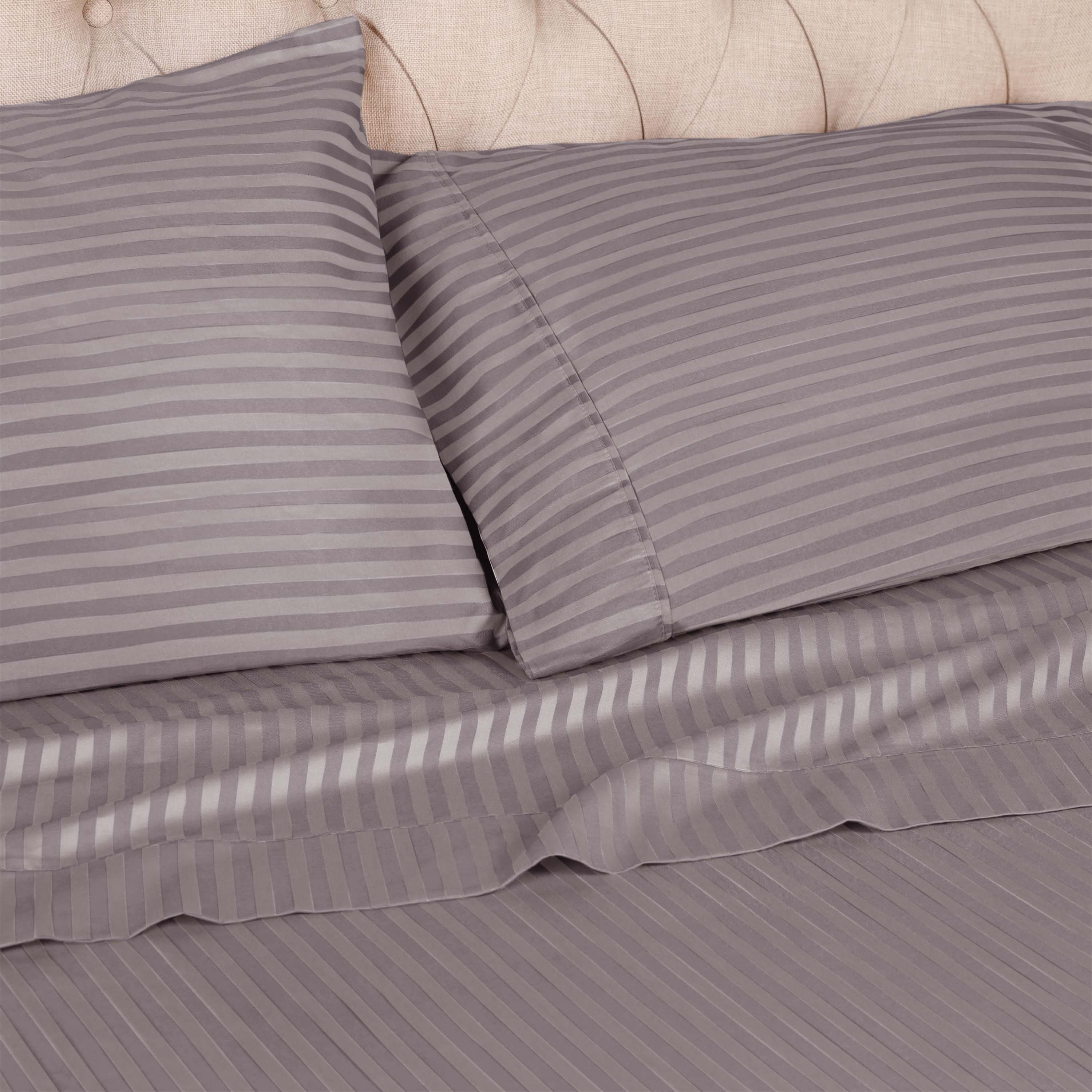 Premium 400 Thread Count Egyptian Cotton Pillowcase Set of 2 - Soft & Breathable Bedding for Side Sleepers, Hotel Luxury Feel - Perfect for Master Bedroom, Guest Room & Travel