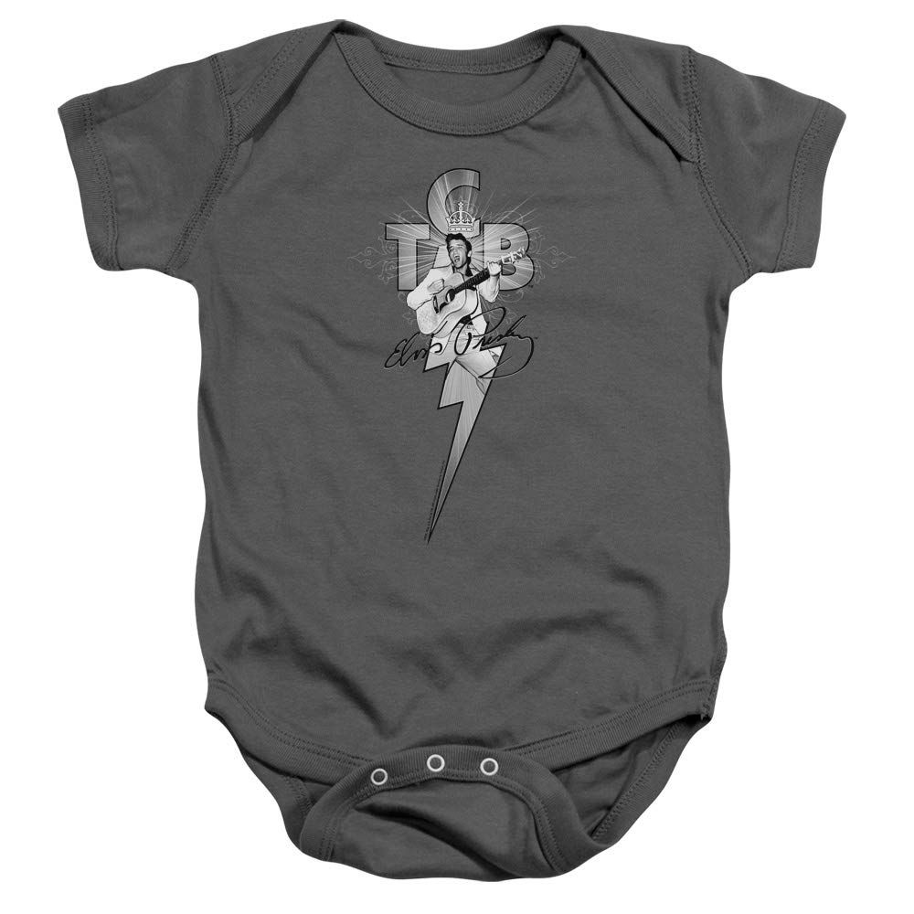 Elvis Presley TCB Ornate Baby Onesie - Vintage Rock Music Outfit for Toddlers & Infants - Perfect for Concerts, Photo Shoots & Elvis Fan Gifts
