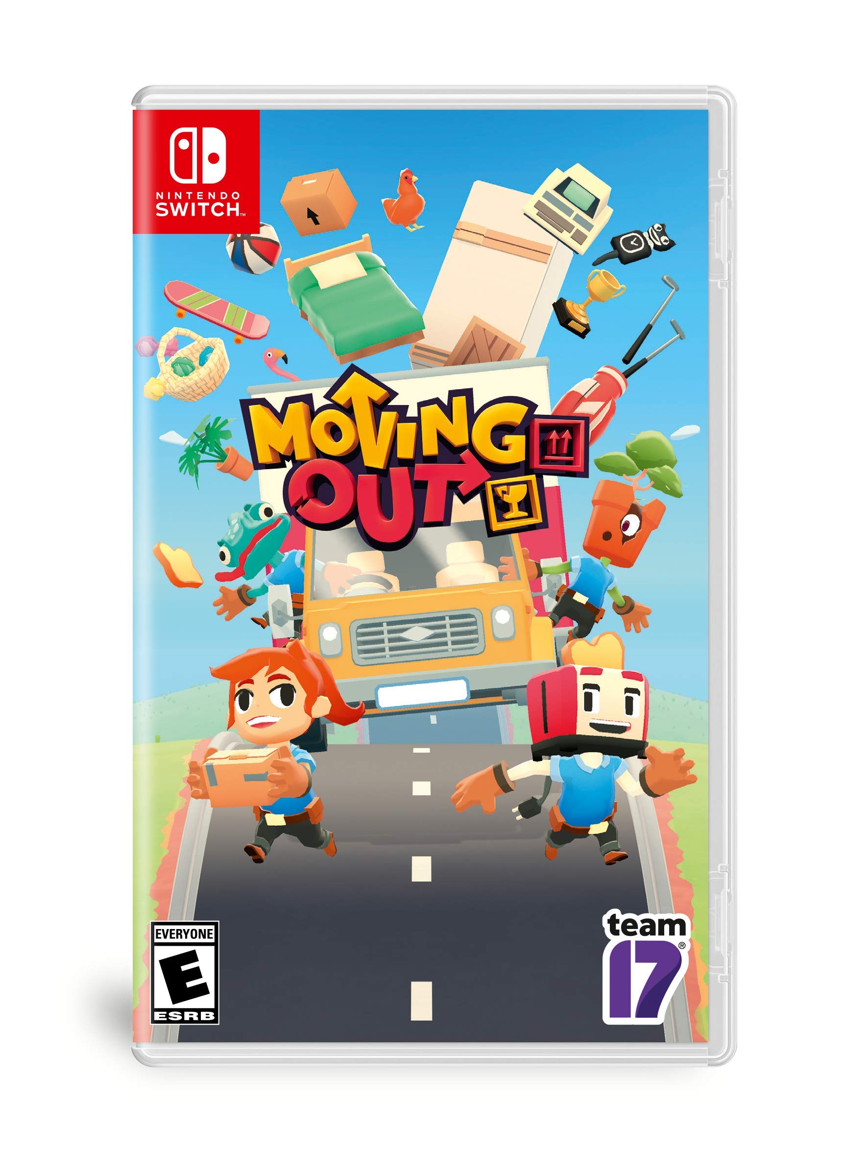 Moving Out Game for Nintendo Switch - Fun Cooperative Party Game for Family & Friends - Perfect for Game Nights & Multiplayer Adventures