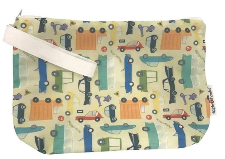 Apple Cheeks Mega Zip Bag Oversized - Waterproof & Durable Storage Organizer for Travel, Gym, Baby Essentials & Home Organization