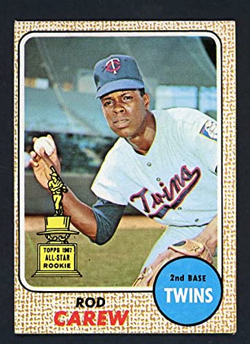 1968 Topps #80 Rod Carew Minnesota Twins Baseball Card - NR-MT Condition - Kit Young Cards - Perfect for Collectors & Sports Memorabilia Enthusiasts