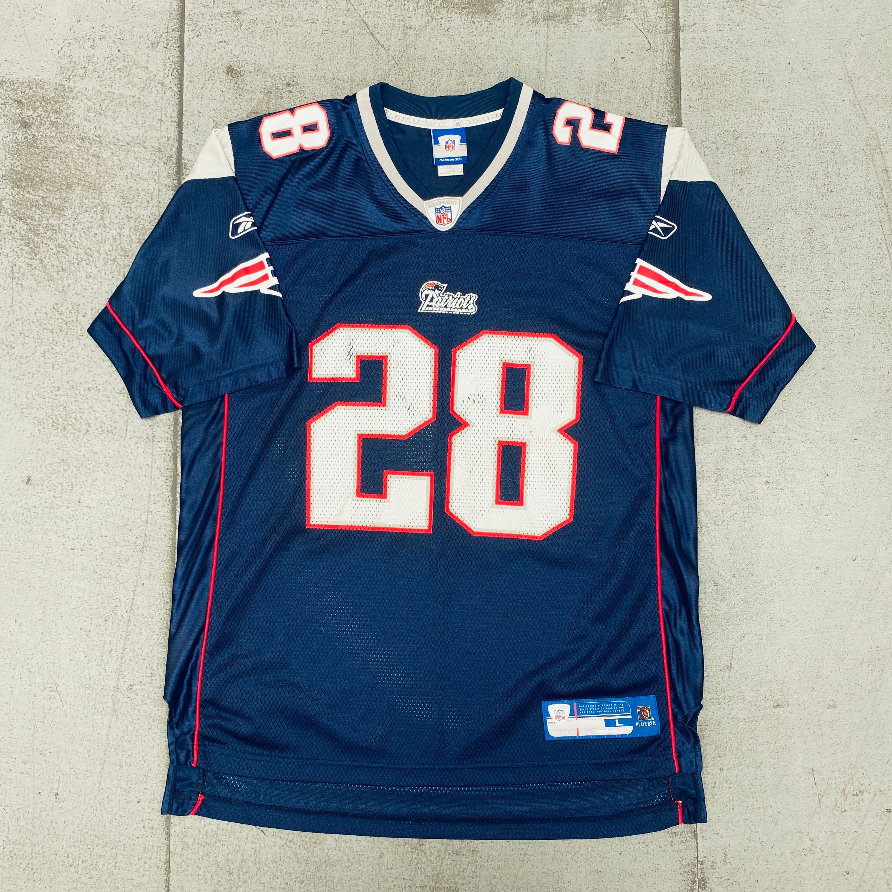 New England Patriots Corey Dillon 2004-05 Authentic NFL Jersey (Large) - Perfect for Game Day, Fan Events & Sports Memorabilia Collection