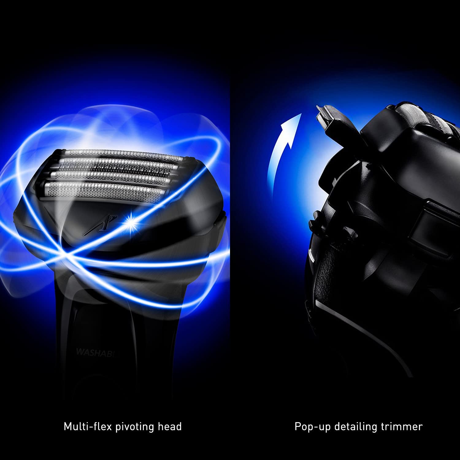 Panasonic Arc 5 ES-LV65 Electric Shaver for Men - Wet/Dry Shaving with Smart Shave Sensor Technology - Ideal for Travel, Home & Gym Use