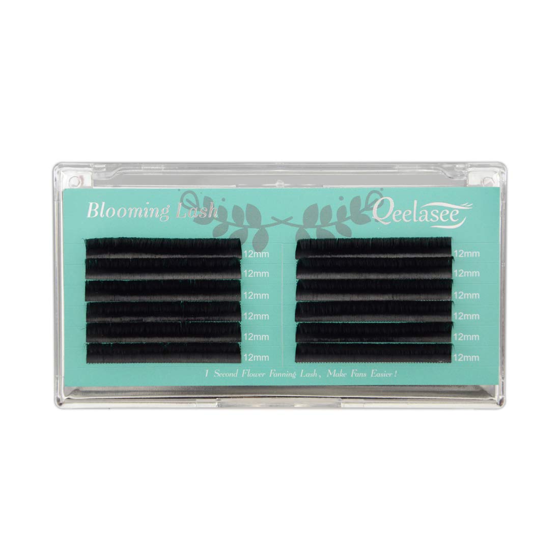 Faux Mink Volume Blooming Eyelash Extensions 0.05 D Curl - Mixed Length Self-Made Fan Lashes for 1-Second Flowering Effect | Perfect for Salon Professionals & DIY Lash Enthusiasts