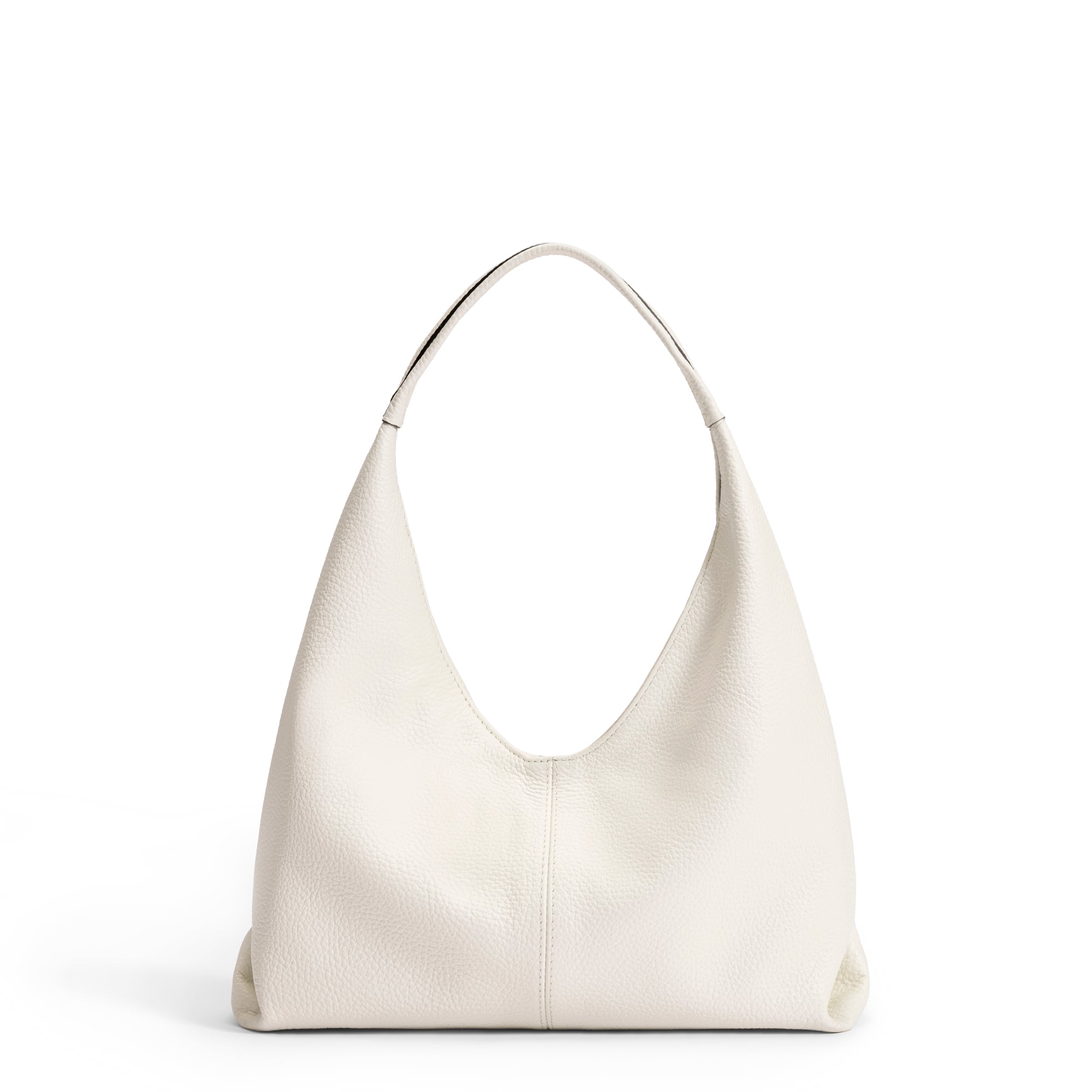 Honoré Grace Mini Cream Calfskin Leather Handbag for Women - Elegant Crossbody Purse for Work, Travel & Evening Out