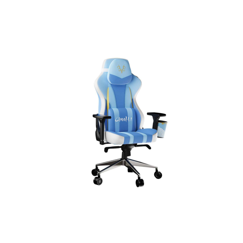 Cooler Master CMI GCX2 CHUNLI CM Caliber X2 Gaming Chair - Street Fighter 6 Chun-Li Edition - Ergonomic Racing Style Chair with Adjustable Armrests & Lumbar Support - Perfect for Gaming, Streaming & Office Work