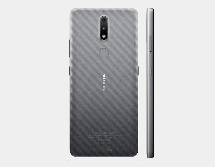 Nokia 2.4 Unlocked Smartphone - 64GB ROM, 3GB RAM, Dual SIM, GSM Compatible (Charcoal Grey) - Perfect for Travel, Business & Everyday Use