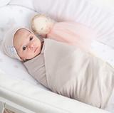 Ely's&Co. Jersey Cotton Swaddle Set - Soft Baby Swaddle Blankets for Newborns - Perfect for Sleeping, Swaddling & Nursing - 3-Pack Breathable Wrap Blankets for Boys & Girls
