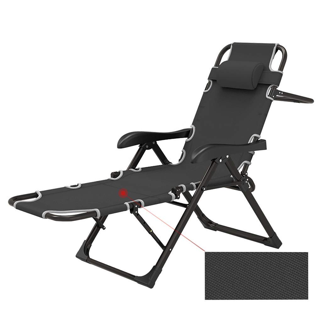 Premium Folding Sun Lounger - Outdoor Reclining Patio Chair with Comfortable Oxford Fabric for Garden, Poolside, Beach, Travel & Indoor Use - Supports Up to 150KG (330lbs) - Perfect for Relaxing, Sunbathing & Vacation Comfort