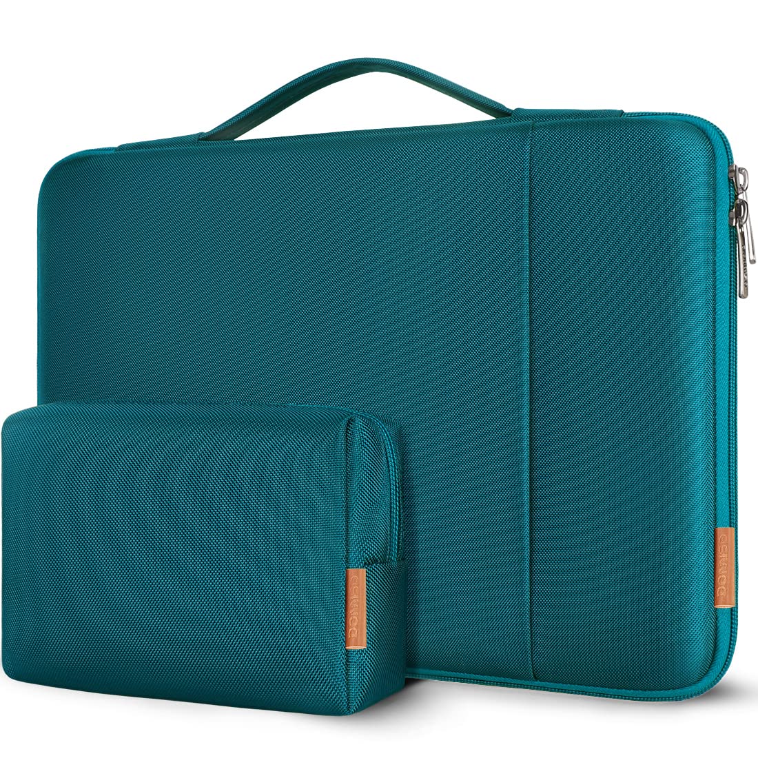 DOMISO 13.3 Inch Laptop Sleeve Case - Water Resistant & Shockproof Protective Bag for MacBook Air/Pro, Microsoft Surface Book, Lenovo ThinkPad, HP, Dell, ASUS 13-13.5