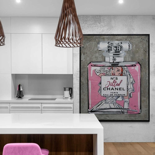 120cm x 150cm Industrial Concrete Urban Pop Art Canvas Painting - Modern Abstract Wall Decor for Living Room, Bedroom & Office - Custom Etched Frame Included