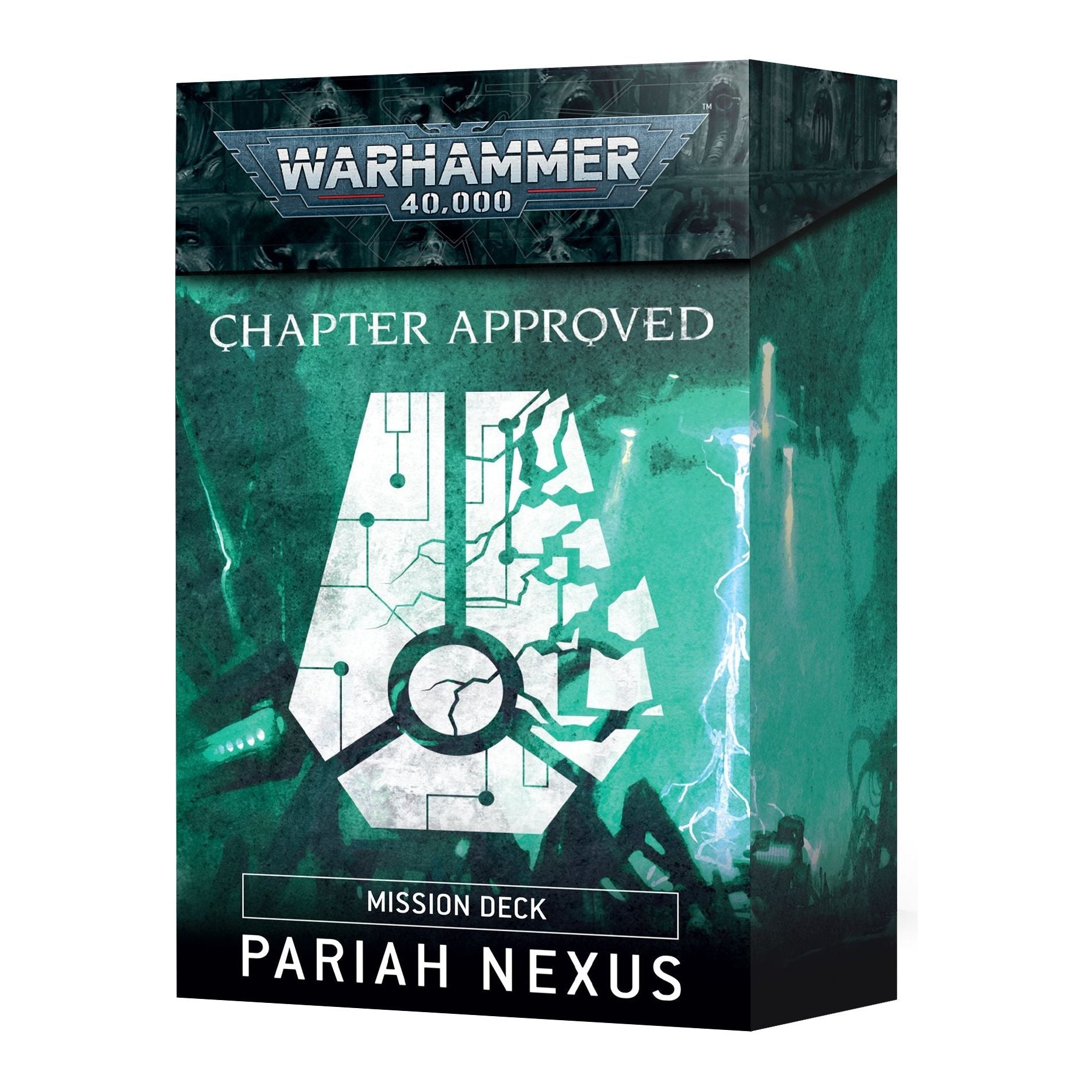Chapter Approved: Pariah Nexus Mission Deck - Warhammer 40K Expansion for Tabletop Strategy Games | Perfect for Game Nights & Tournaments