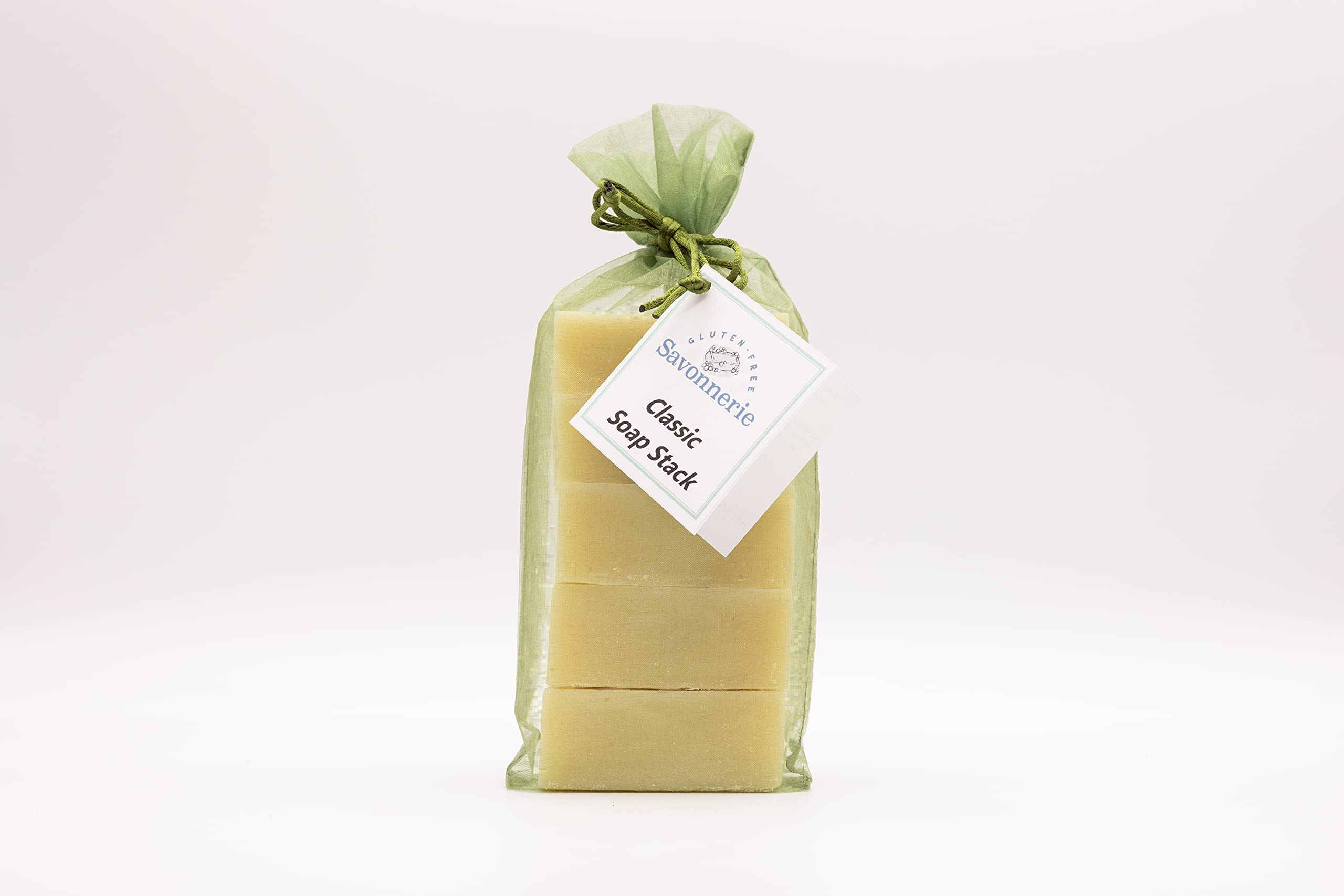 Classic Soap Stack - Natural Handmade Soap Bars Set for Bath, Shower & Gift - Eco-Friendly, Moisturizing & Gentle Cleansing for All Skin Types