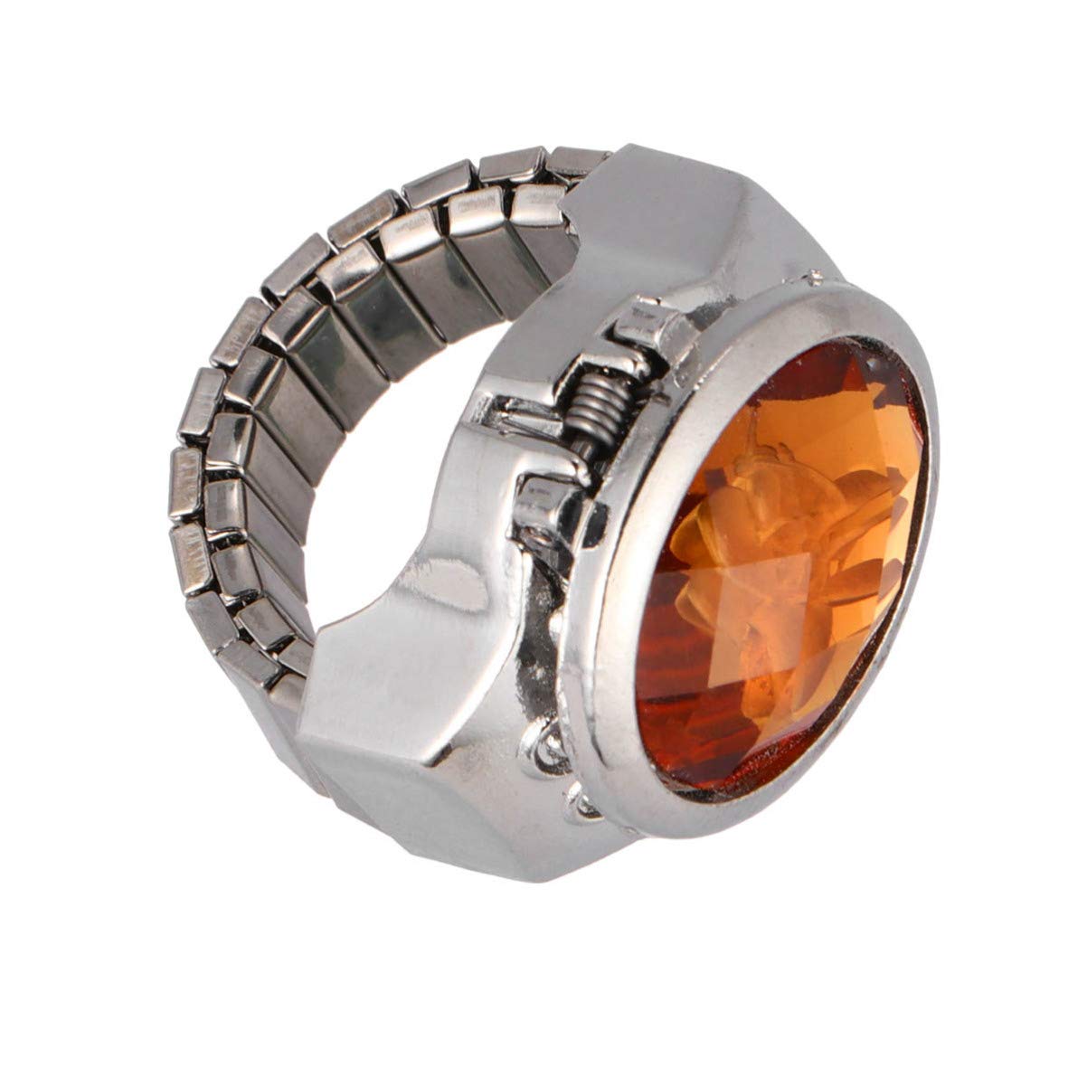 HemoBllo Watch Ring - Stylish Unisex Quartz Ring Watch for Men & Women | Perfect for Daily Wear & Gifts