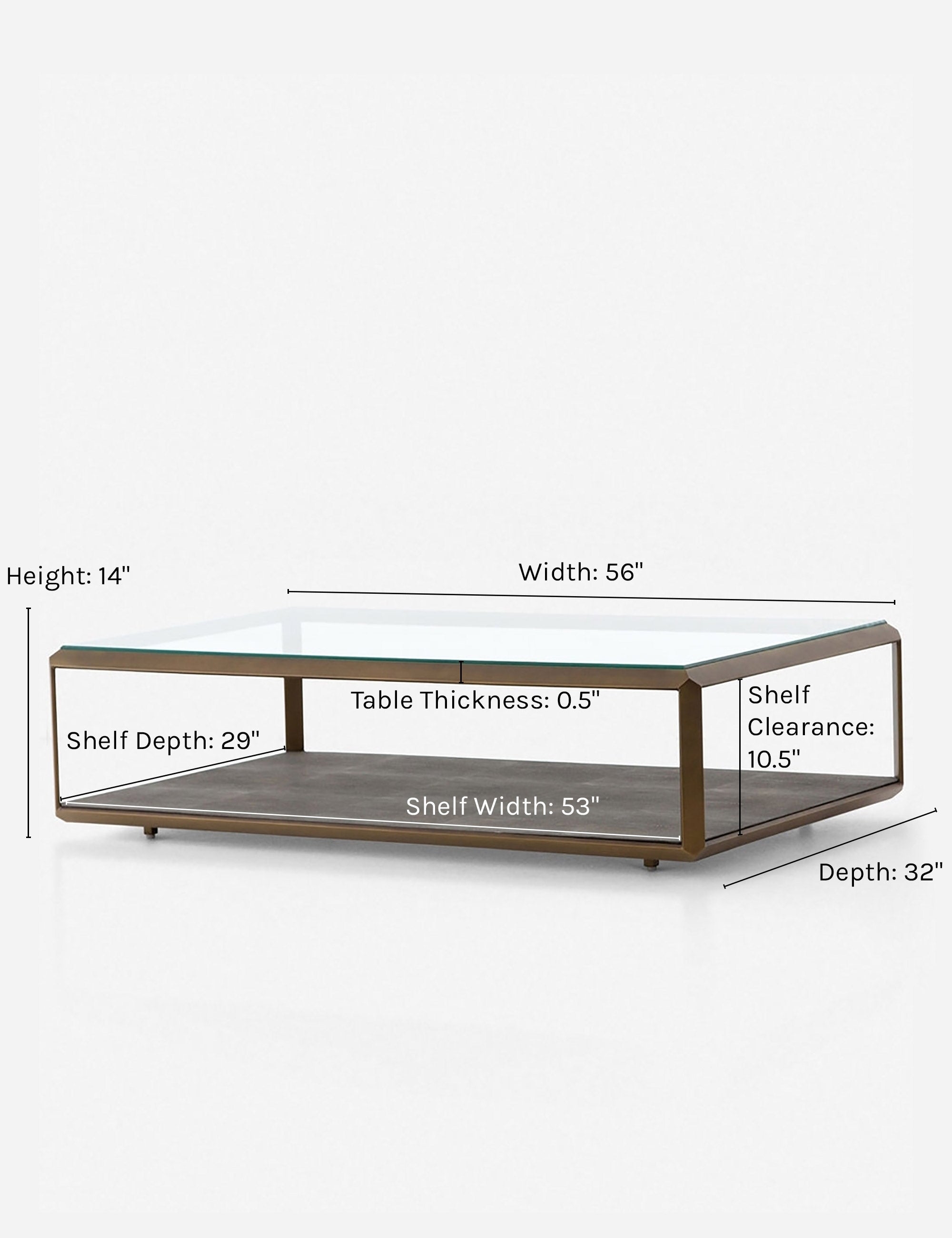 Modern Eryn Coffee Table - Solid Wood Living Room Center Table with Storage Shelf - Perfect for Small Spaces, Apartments, and Cozy Home Decor