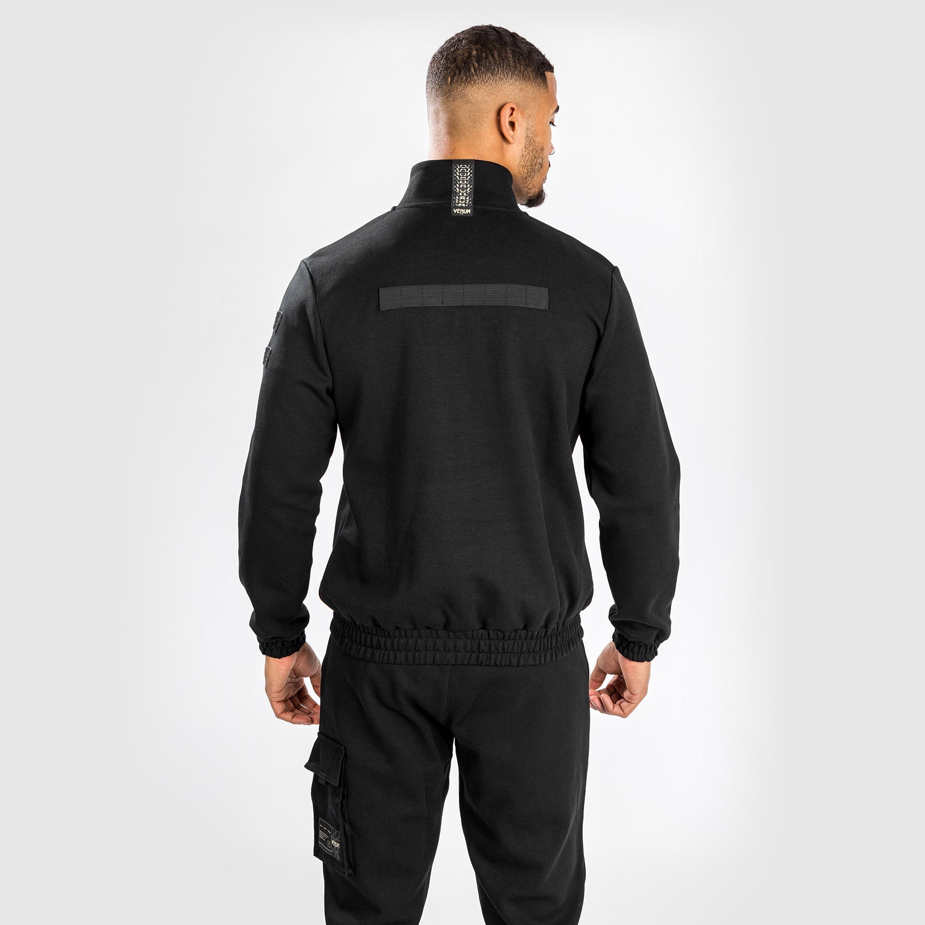 Venum Tecmo 2.0 MMA Training Jacket for Men - Lightweight & Breathable Black Combat Sports Apparel - Perfect for MMA, Boxing & Gym Workouts