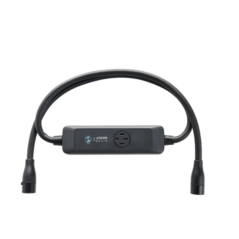 Anker SOLIX Double Power Hub - 200W Portable Charger with Dual USB-C Ports for Fast Charging | Perfect for Travel, Camping & Emergency Power Backup
