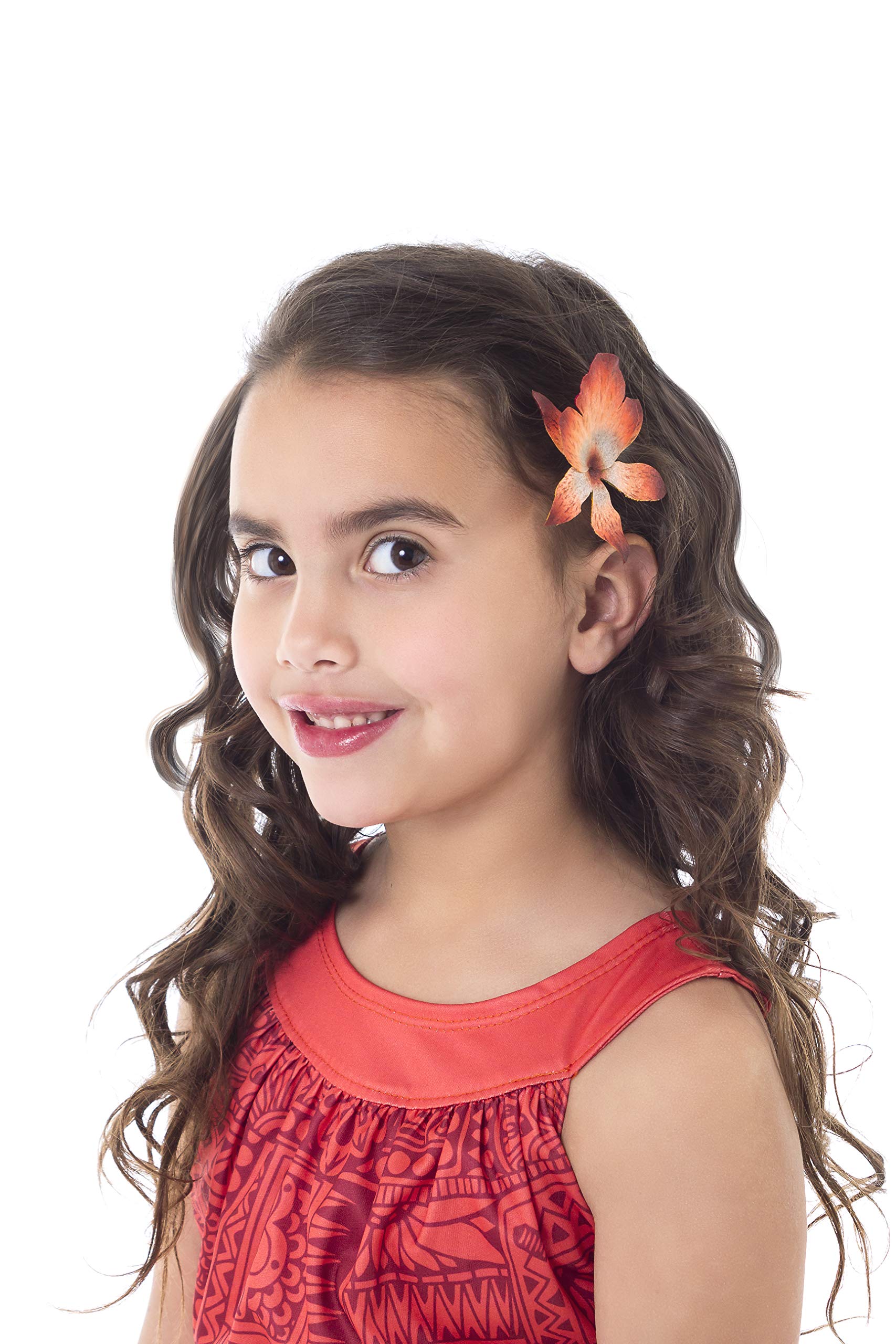 Little Adventures Traditional Island Girls Princess Costume - Authentic Hawaiian Dress for Kids, Girls' Tropical Party Outfit, Luau & Cultural Celebration Costume
