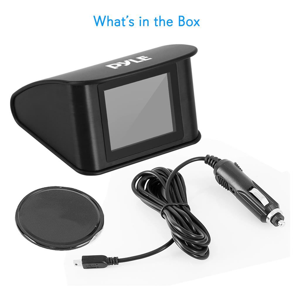 Smart Car HUD Heads Up Display - GPS Speedometer & Navigation Projector for Safer Driving | Night Vision & Real-Time Alerts | Perfect for Road Trips & Daily Commutes