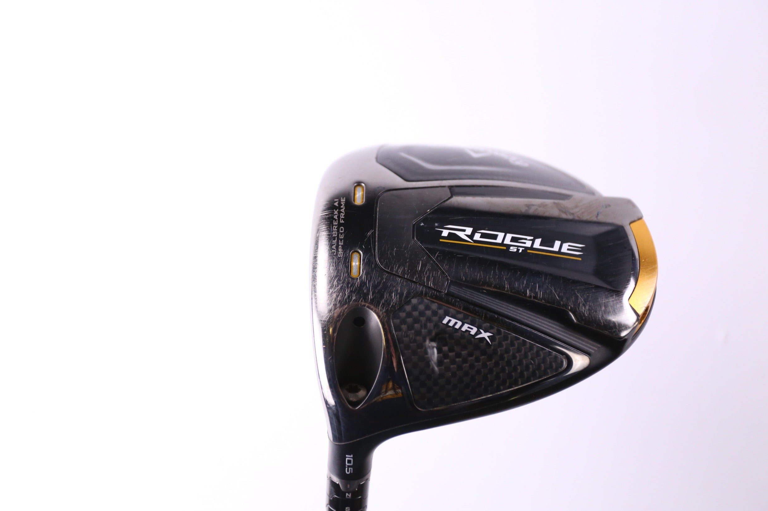 Used Callaway Rogue ST MAX Driver 10.5° Senior Flex Left Hand Golf Club - Mitsubishi C6 Red Shaft | Perfect for Senior Golfers & Left-Handed Players on the Course