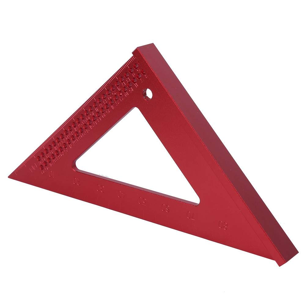 Stainless Steel Scribing Triangle Ruler - Professional Measuring & Layout Tool for Carpenters, Woodworking, Construction - Perfect for DIY Projects, Home Renovation, and Metalworking