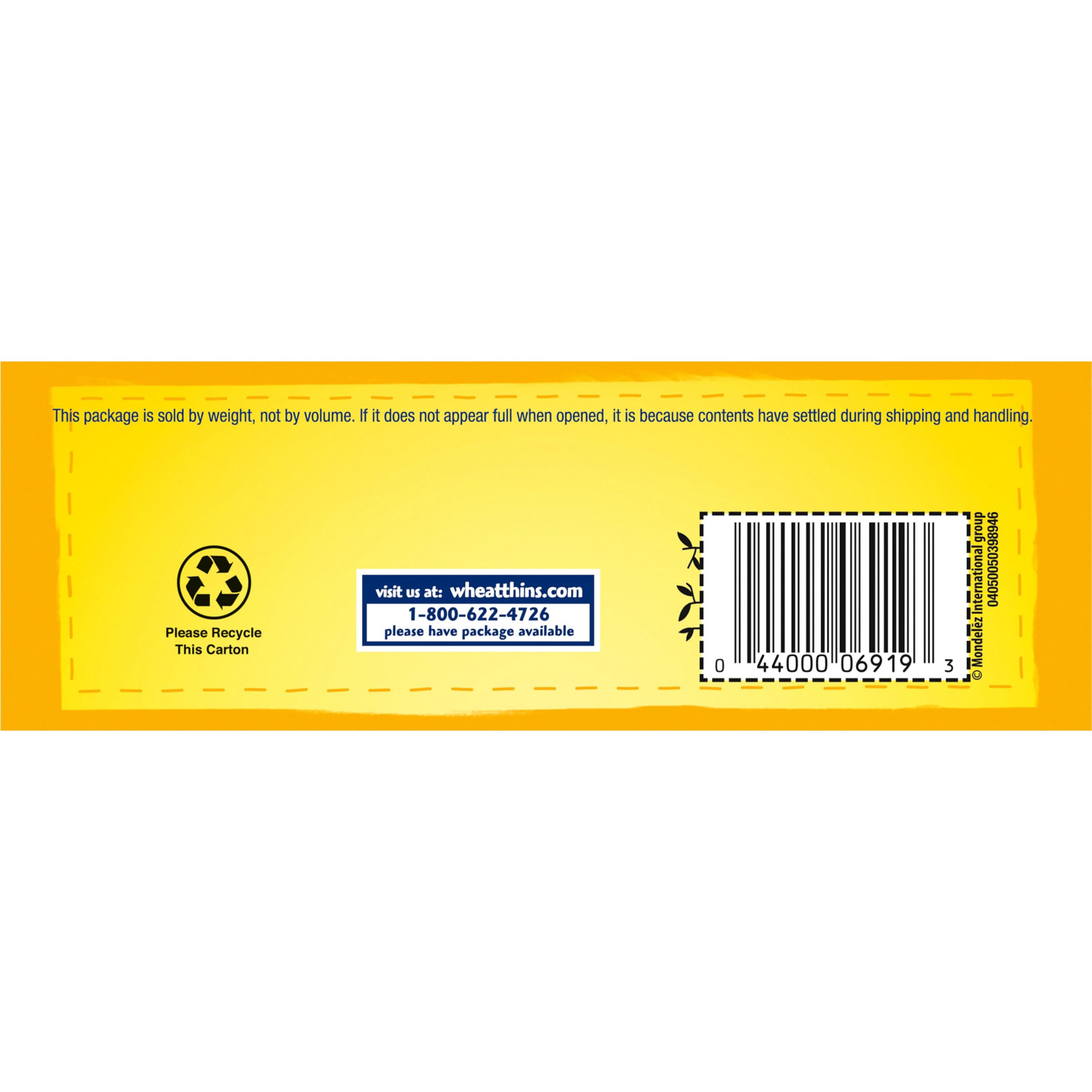 Wheat Thins Reduced Fat Whole Grain Wheat Crackers - Healthy Snack for Adults & Kids - Family Size 12.5oz - Perfect for Lunch Boxes, Office Snacks & Party Platters
