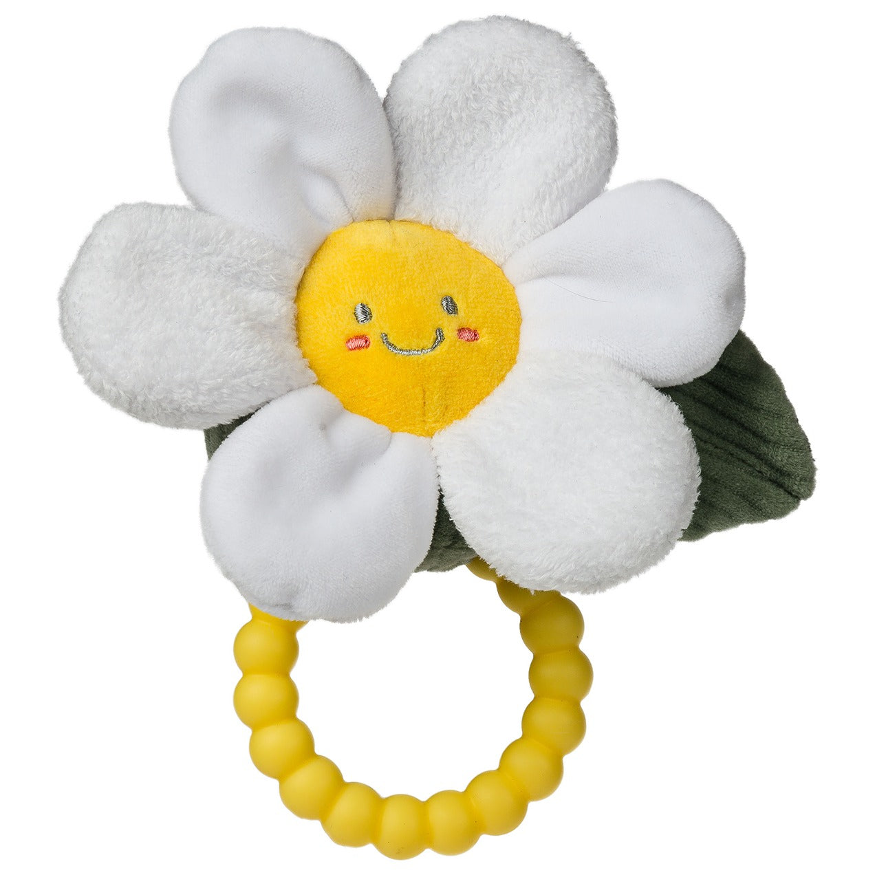 Mary Meyer Baby Teether Rattle - Soft Chew Toy for Soothing Teething Pain | BPA-Free Infant Sensory Toy for Newborns & Toddlers | Perfect for On-the-Go, Playtime & Developmental Stimulation