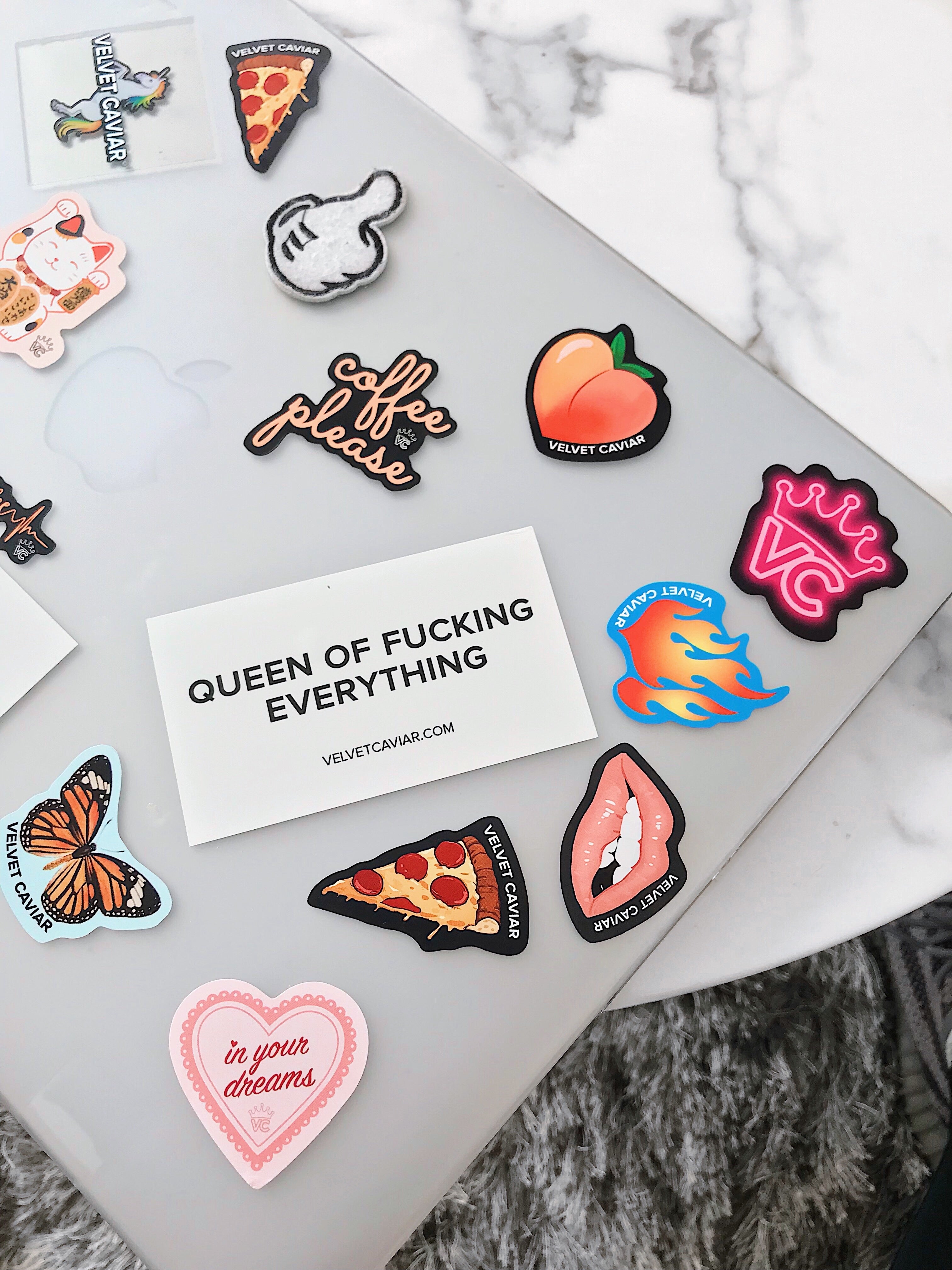 Official VC Laptop Stickers 12 Pack - Premium Vinyl Decals for MacBook, Notebook & Water Bottles - Perfect for Tech Enthusiasts, Students & Office Workers