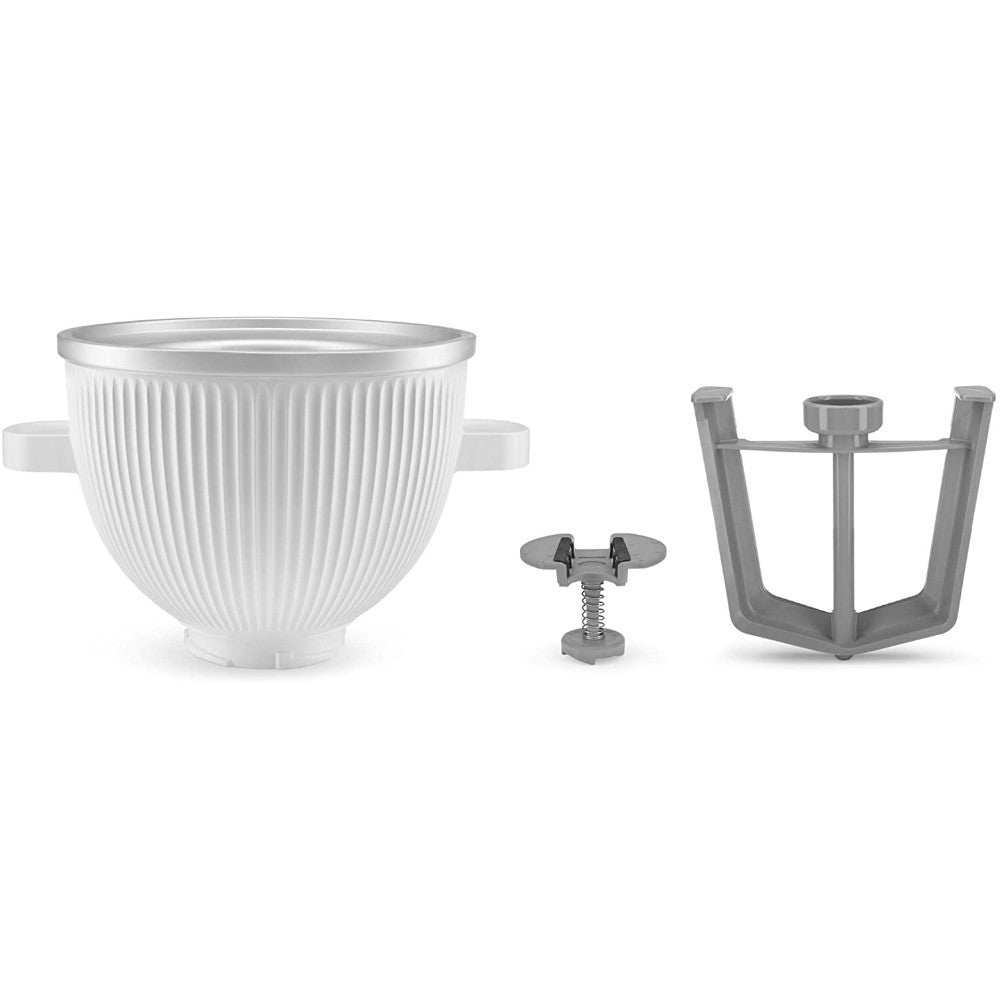 KitchenAid Ice Cream Maker Attachment KSMICM - Compatible with Stand Mixers - Make Homemade Ice Cream, Gelato & Sorbet - Perfect for Parties, Family Gatherings & Summer Treats
