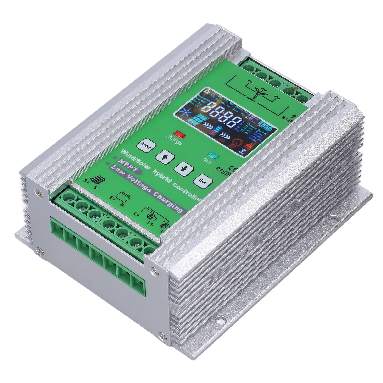 Wind Solar Charge Controller - Auto Voltage for Home Power System