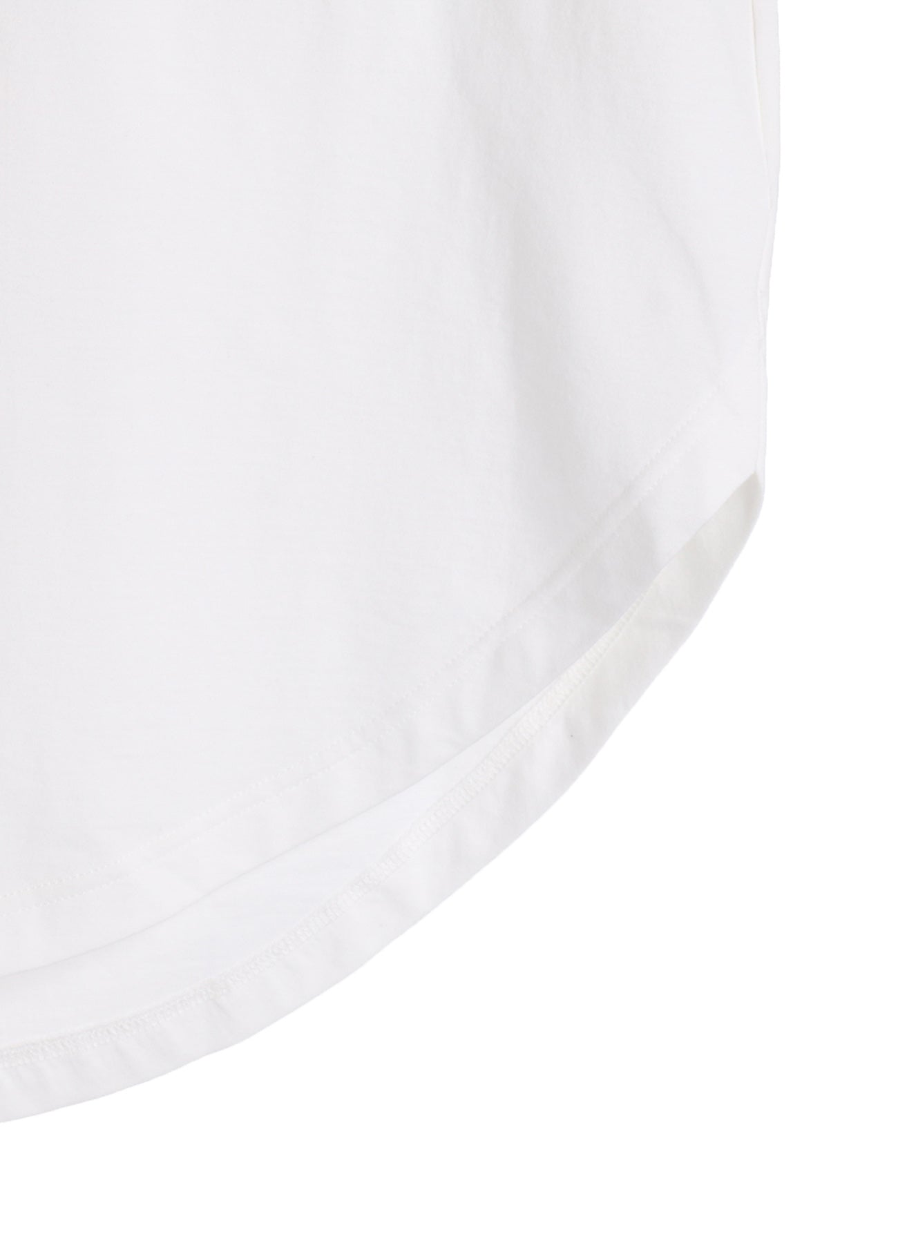 Soft Cotton Jersey Round Hem Jumbo T-Shirt with Long Sleeves - Comfortable Oversized Fit for Casual Wear, Lounge & Everyday Outfits