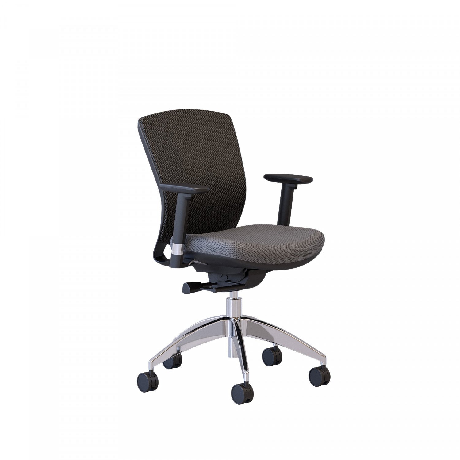 Logan Office Chair Grey - Ergonomic Mesh Back Executive Chair for Home & Office Workspace - Perfect for Long Hours Sitting, Gaming, and Remote Work