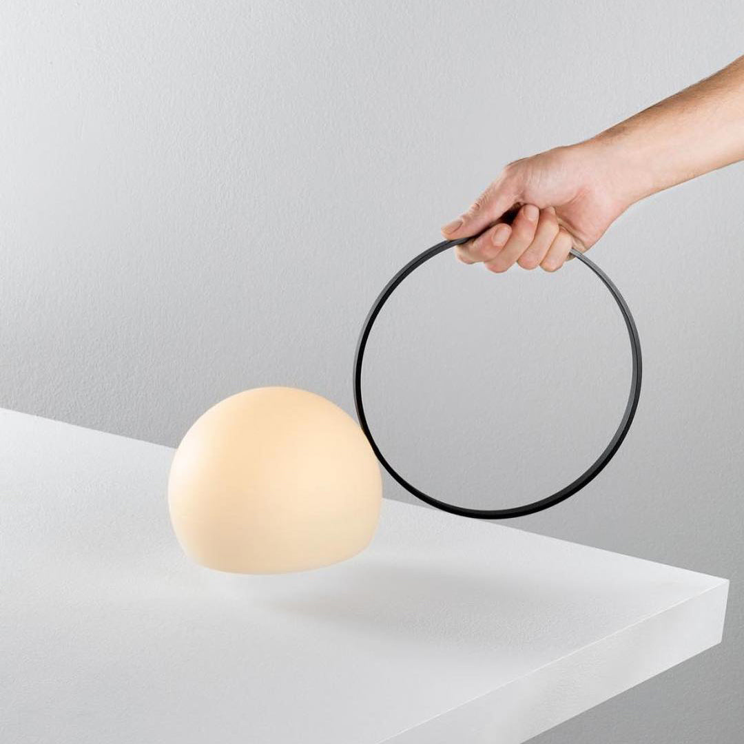 Rechargeable Cordless Table Lamp with Built-in Battery - Modern LED Desk Light for Bedroom, Office, and Living Room