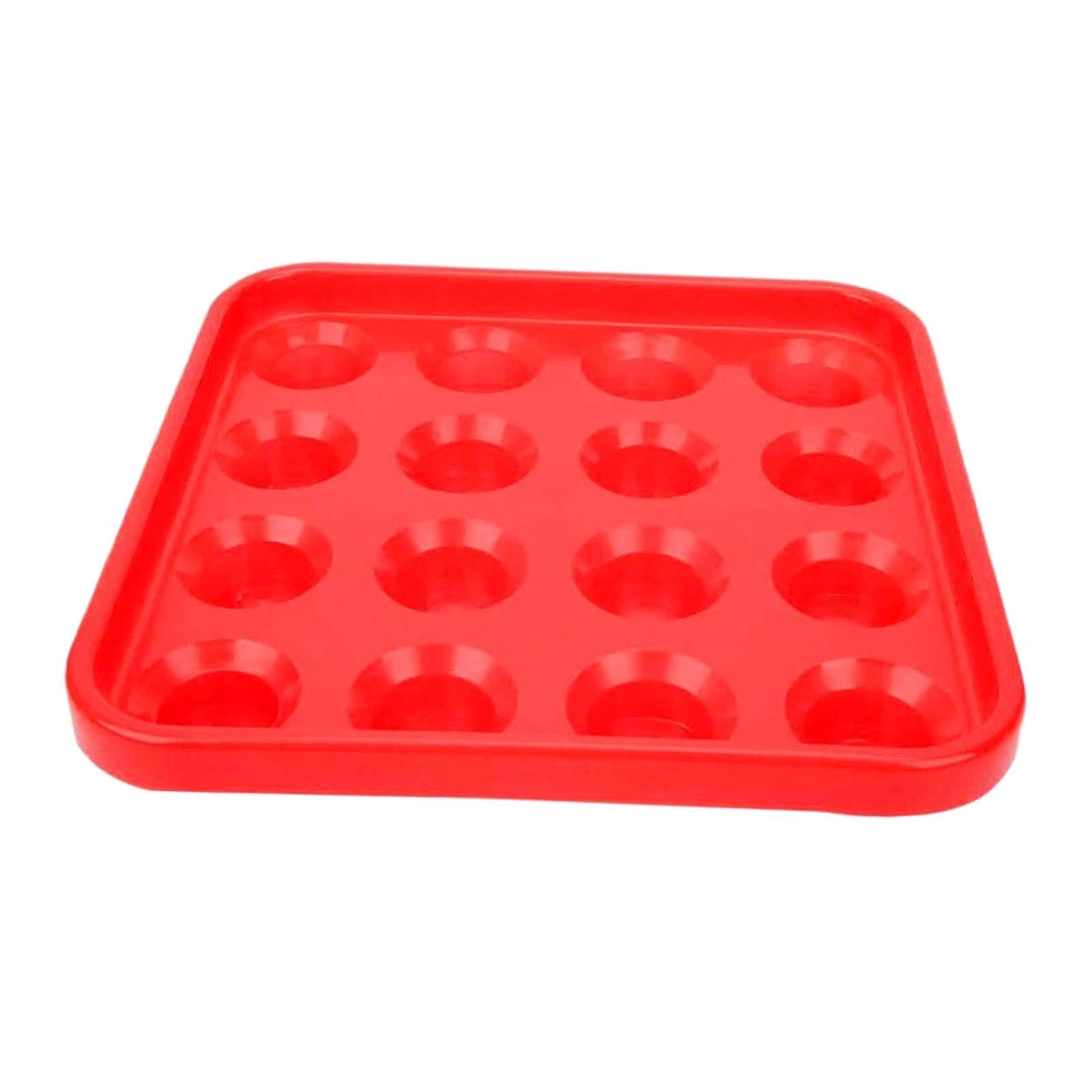 Premium Billiard Ball Holder Tray - 16 Ball Storage Organizer for Pool, Snooker & Game Room Accessories | Perfect for Home Bars, Game Rooms & Pool Halls