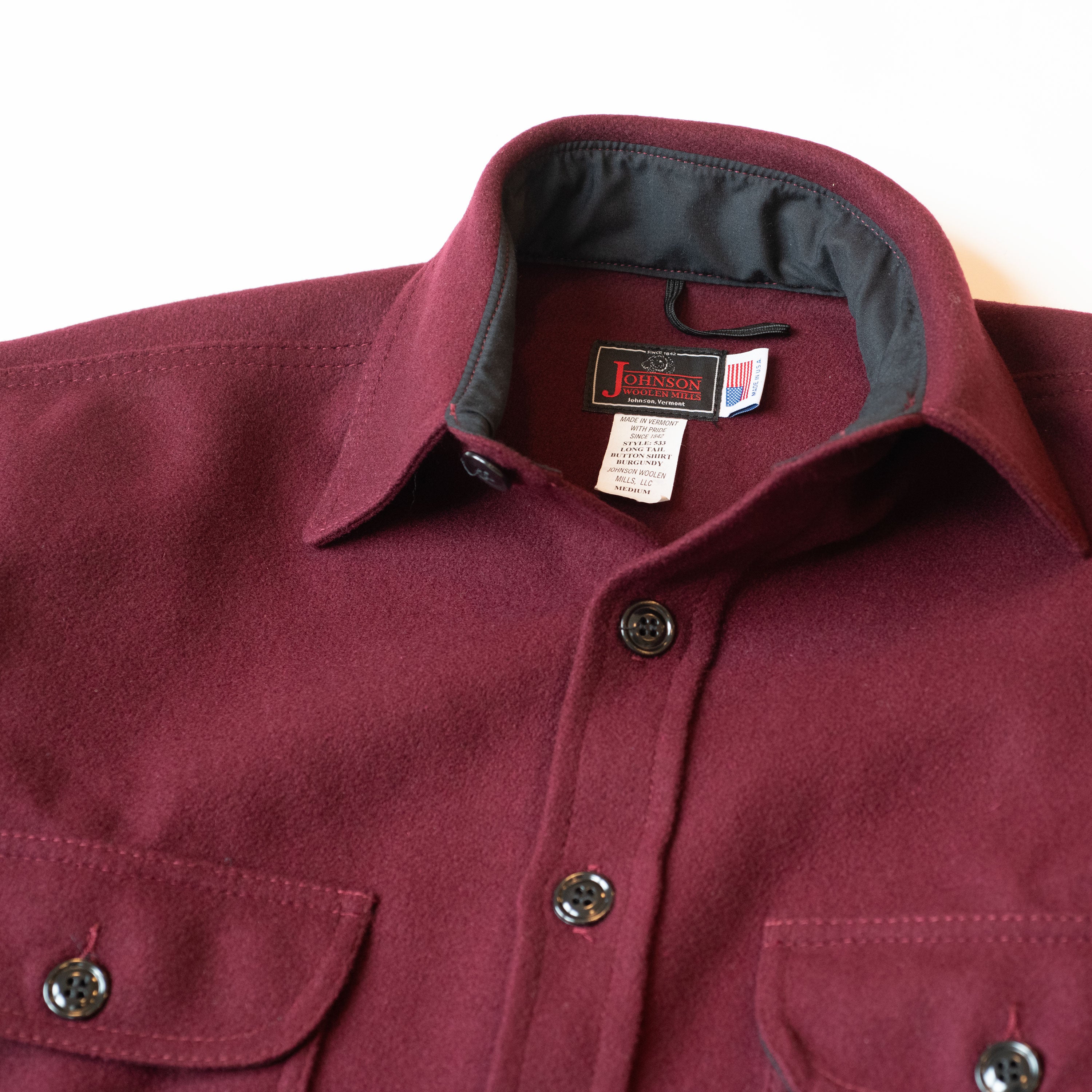 Premium Long Tail Wool Button Down Shirt for Men - Soft & Comfortable Business Casual Wear - Perfect for Office, Date Night & Winter Layering