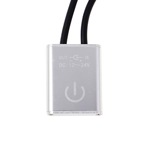 12V 24V 3A DC Touch Sensor Dimmer Switch for LED Strip Lights - Cabinet Lighting, Under Cabinet, Bedroom, Kitchen, RV Lighting Control