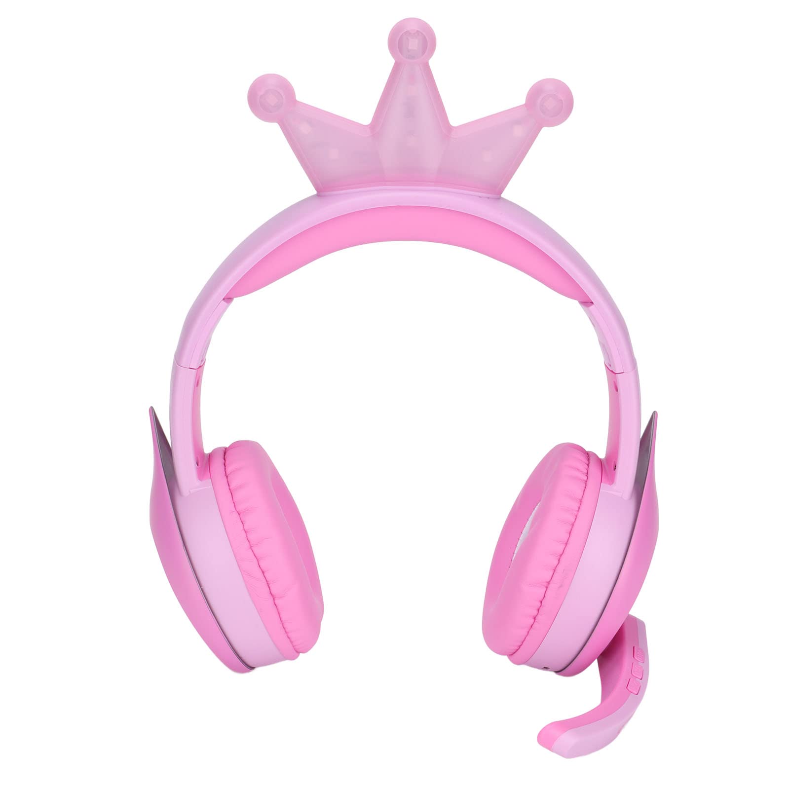 Wireless Bluetooth Headphones with LED Lights, Foldable Over-Ear Design for Kids - Multifunction Headset with Mic for School, Study, Home & Travel | Perfect for Online Classes, Gaming & Commuting