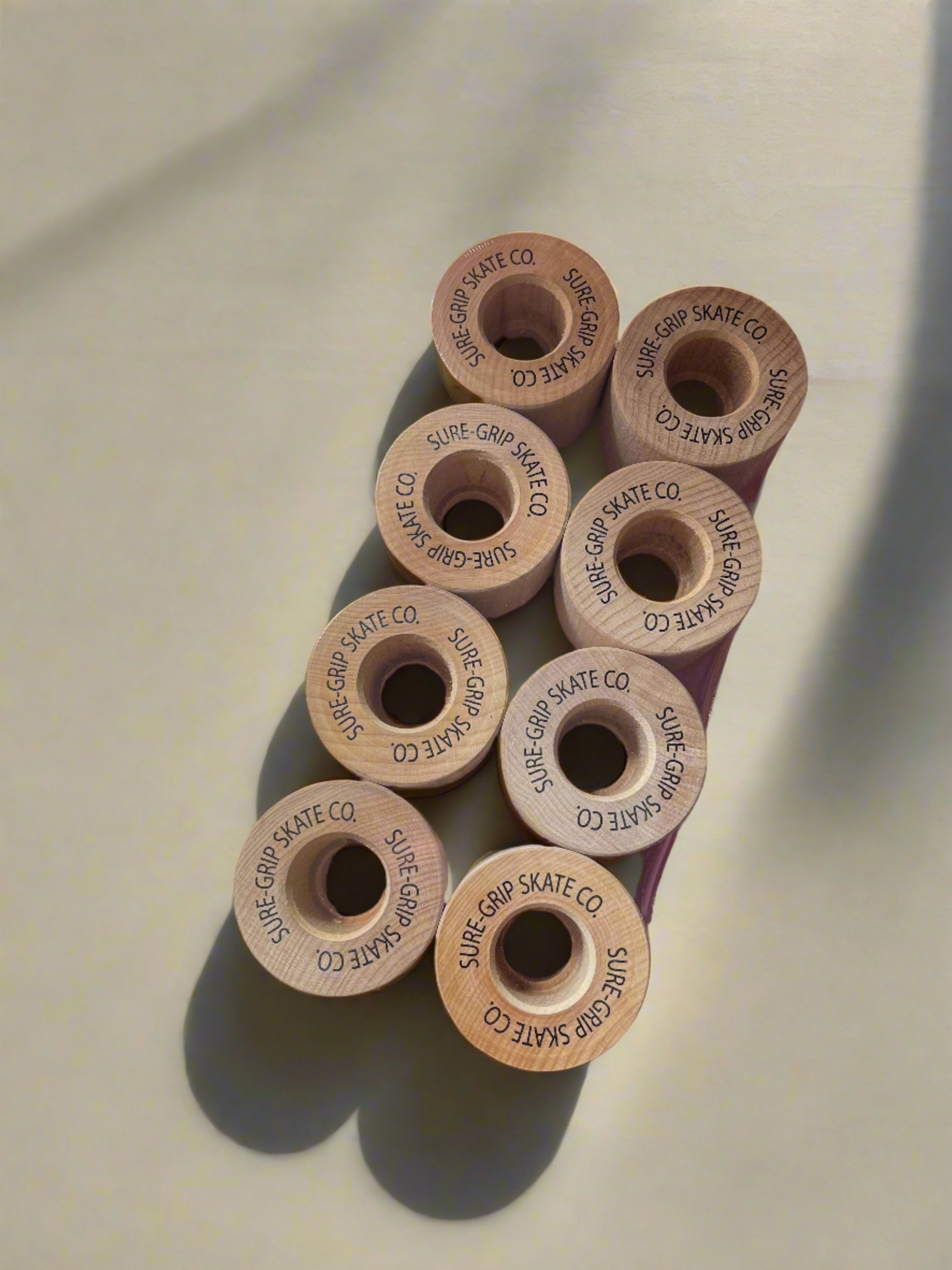 Sure Grip Factory OEM Wood Indoor Wheels for Roller Skates - Limited Stock | Perfect for Roller Derby, Artistic Skating & Indoor Rinks