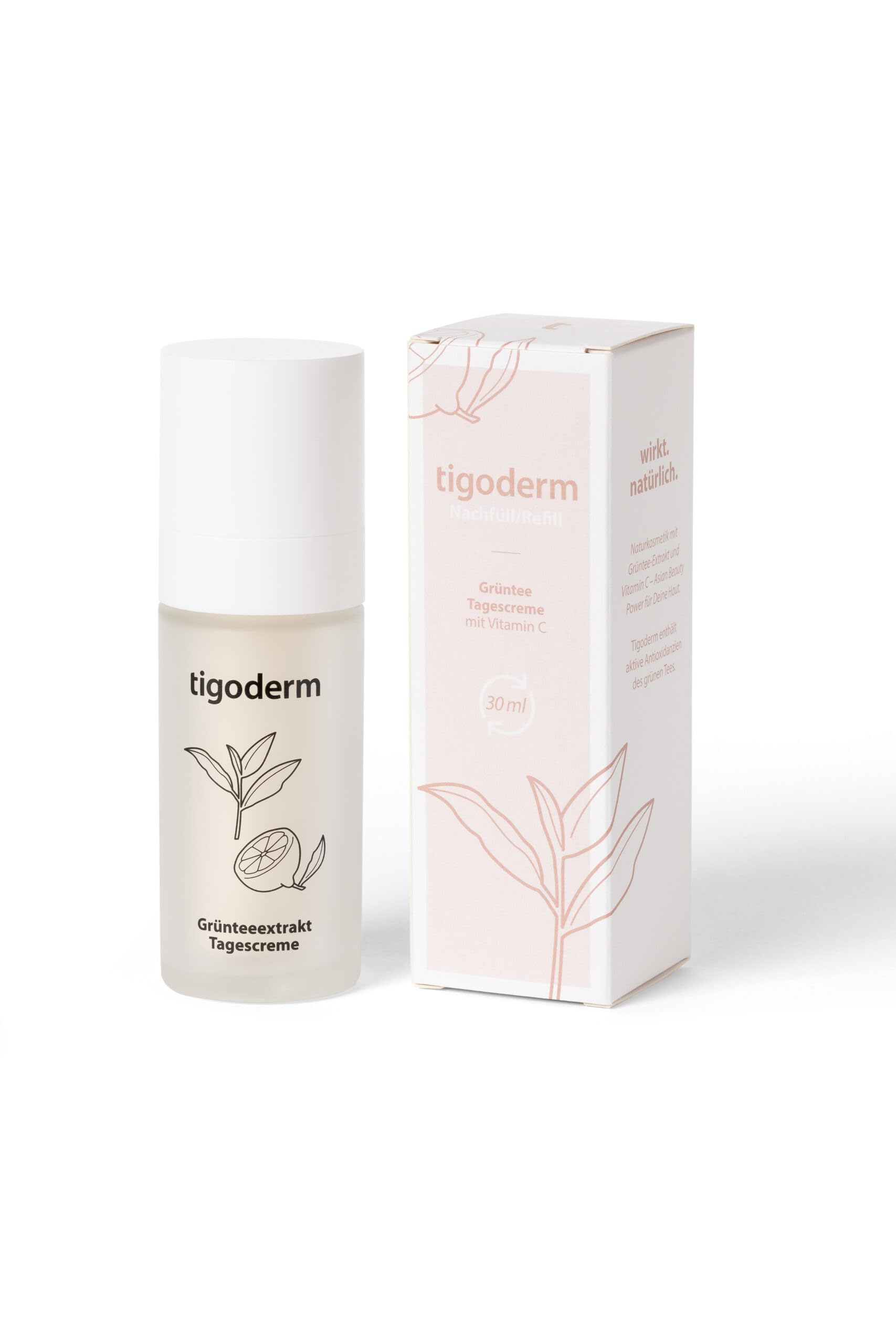 Tigoderm Green Tea Day Cream with EGCG Extract - Nourishing Moisturizer for Supple, Elastic Skin, Improves Skin Texture & Hydration | Daily Face Cream for Dry, Sensitive Skin | Perfect for Morning Skincare Routine & Under Makeup Application