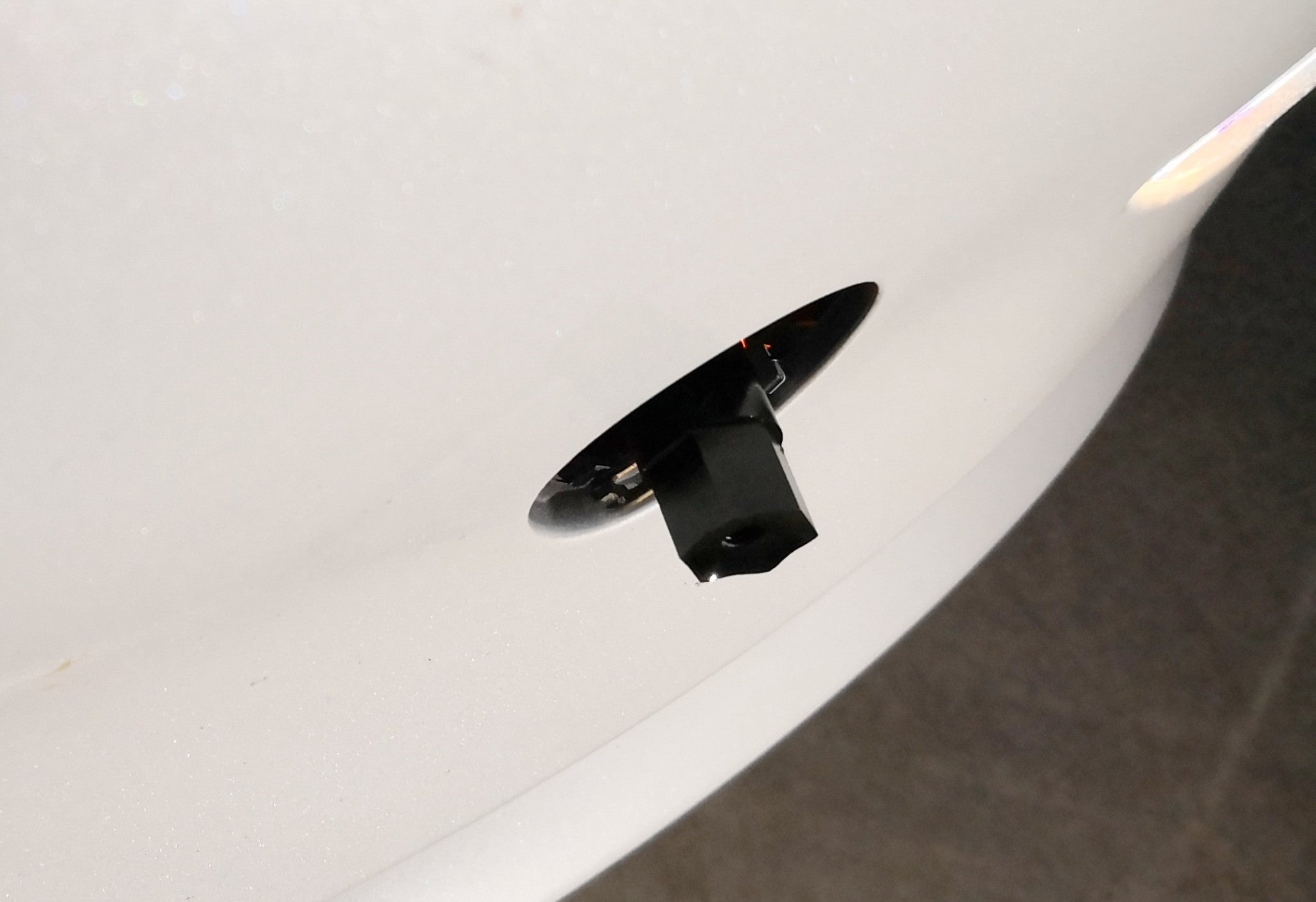2017-2022 Tesla Model 3 Bumper Tow Hook License Plate Bracket Mount Holder - Front Bumper Accessory for Easy Installation & Secure Fit (Perfect for Car Shows & State Compliance)