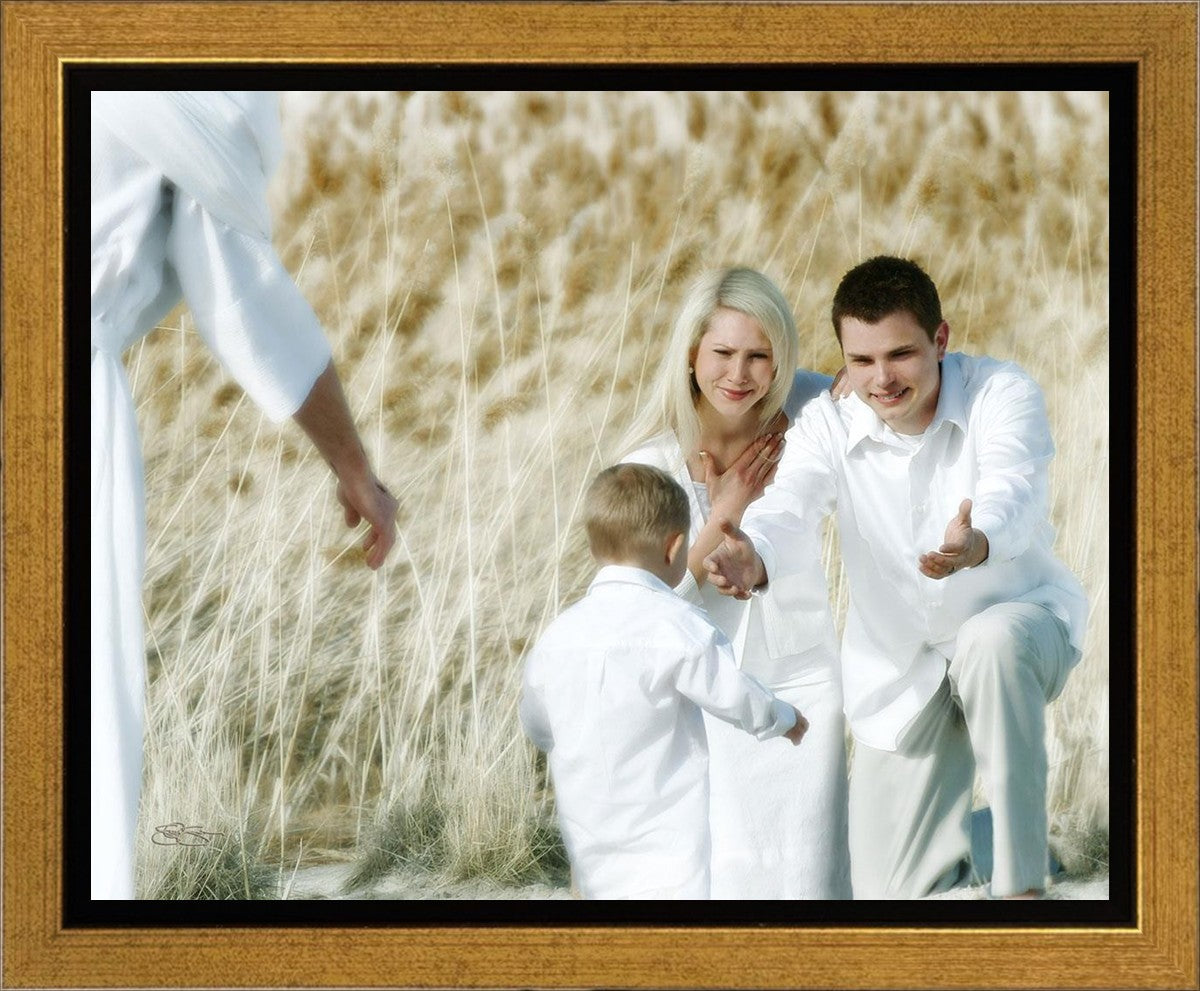 Back Into Our Arms Gallery Wrap Canvas - High-Quality Wall Art for Living Room, Bedroom & Office Decor