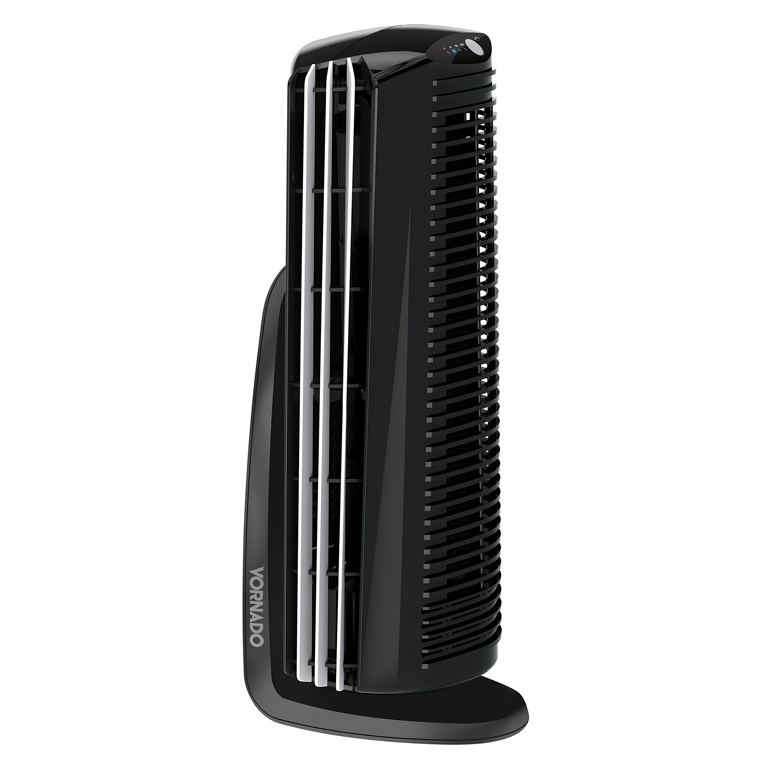 Vornado OSCR32 32-Inch Oscillating Tower Fan with Remote Control - Quiet Air Circulator for Bedroom, Office & Living Room - 3 Speed Settings, 8-Hour Timer, Energy Efficient Standalone Fan in Black