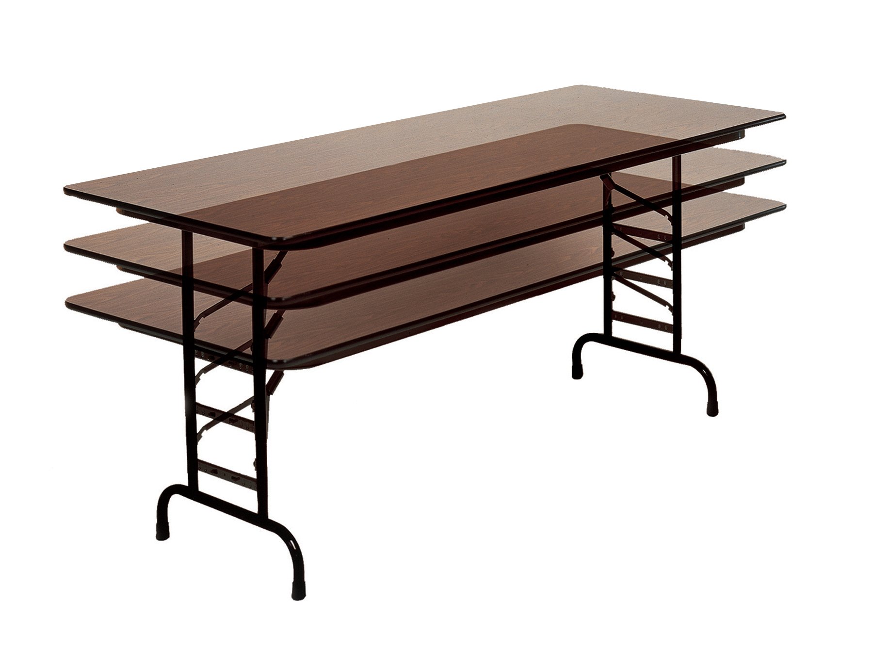 Correll CFA3060PX-16 Adjustable Height Folding Table - 3/4
