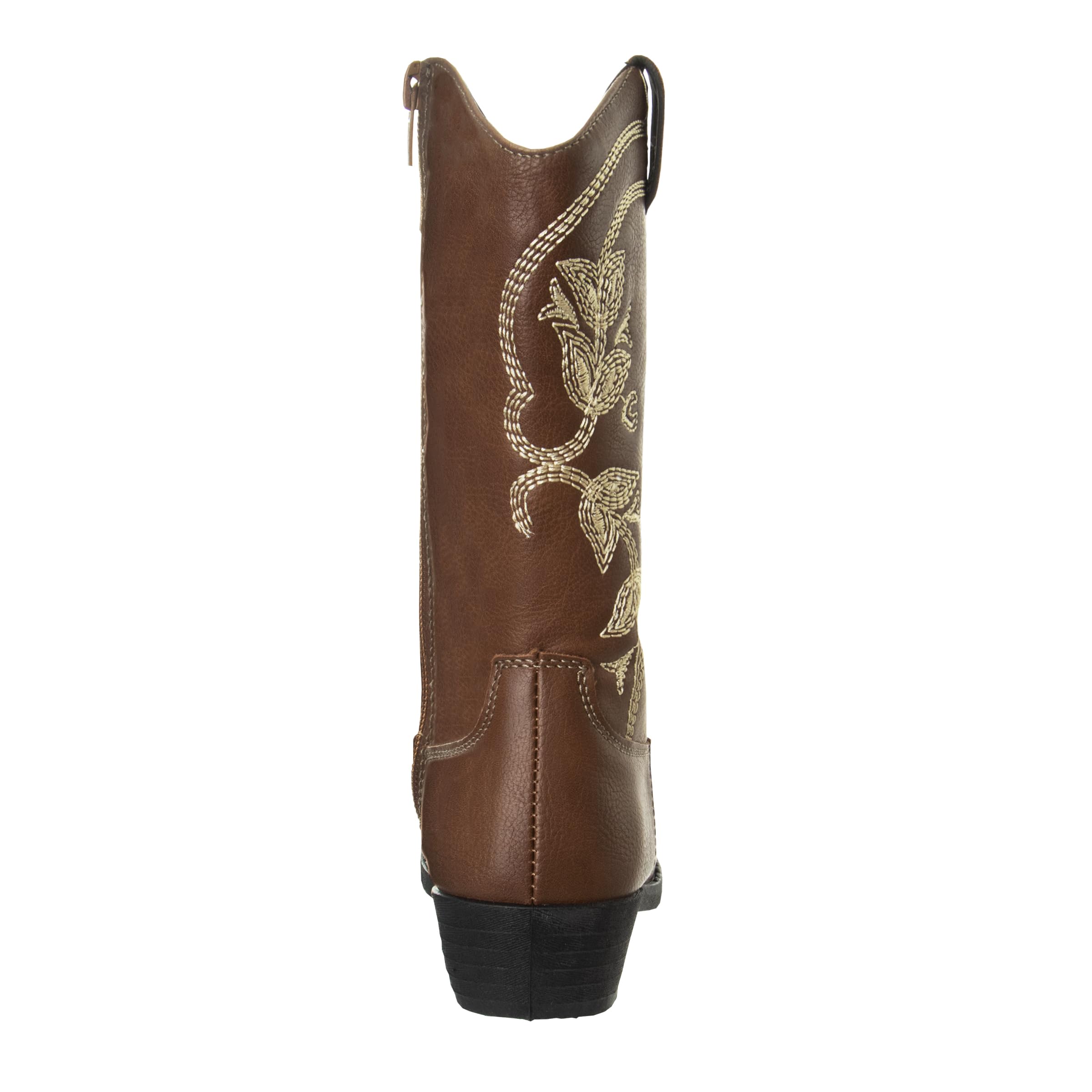 **Girls' Western Cowboy Boots for Toddlers - Soft Leather Cowgirl Boots for Kids | Best Christmas & Birthday Gifts | Perfect for Halloween Costumes, Rodeo Events, School Playdates & Ranch Visits | Country Dance Party Outfits & Outdoor Play**