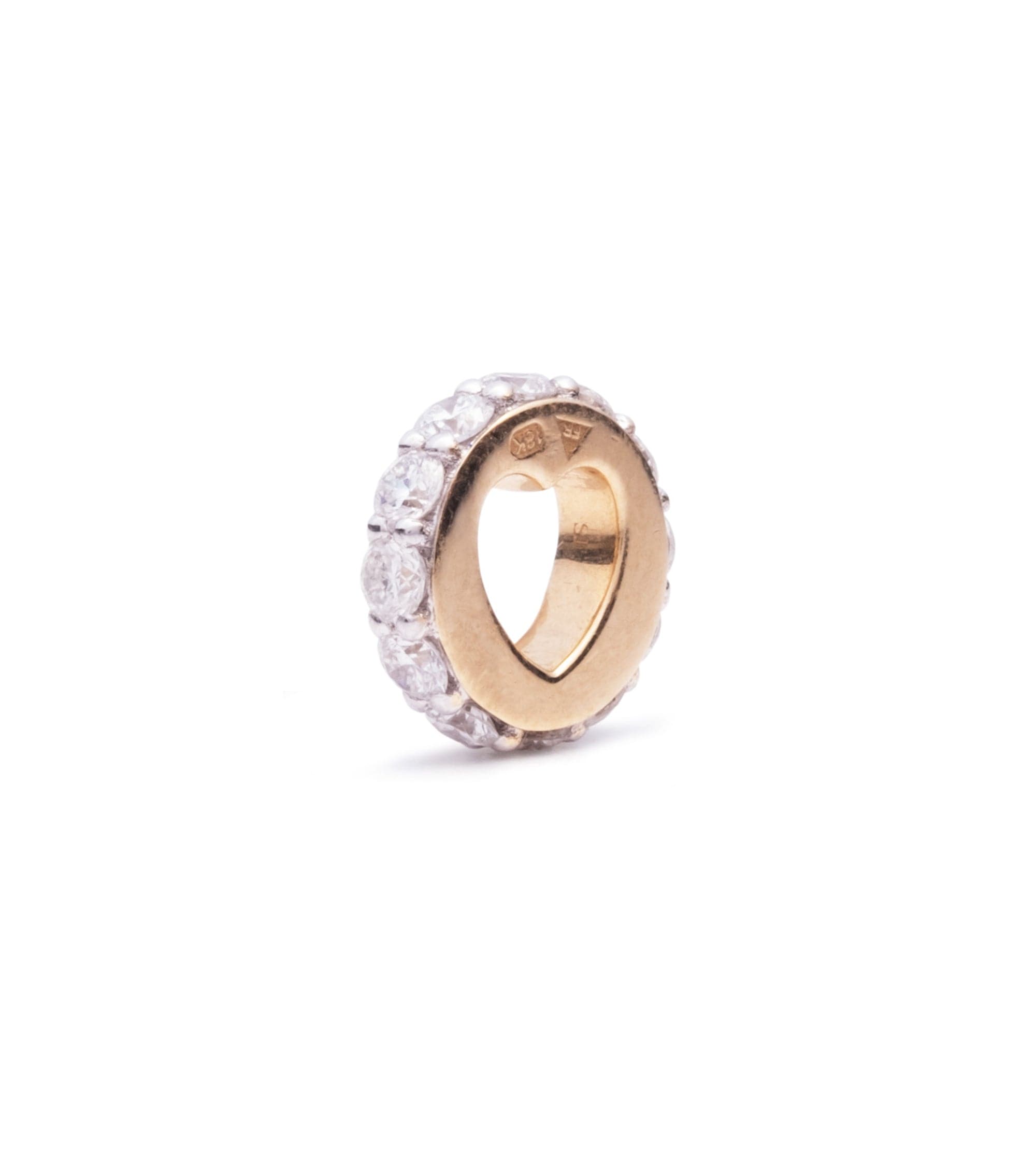 Pave Diamond Edge Love Heartbeat Ring - Elegant Heart-Shaped Jewelry for Women | Perfect for Anniversaries, Valentine's Day & Romantic Gifts