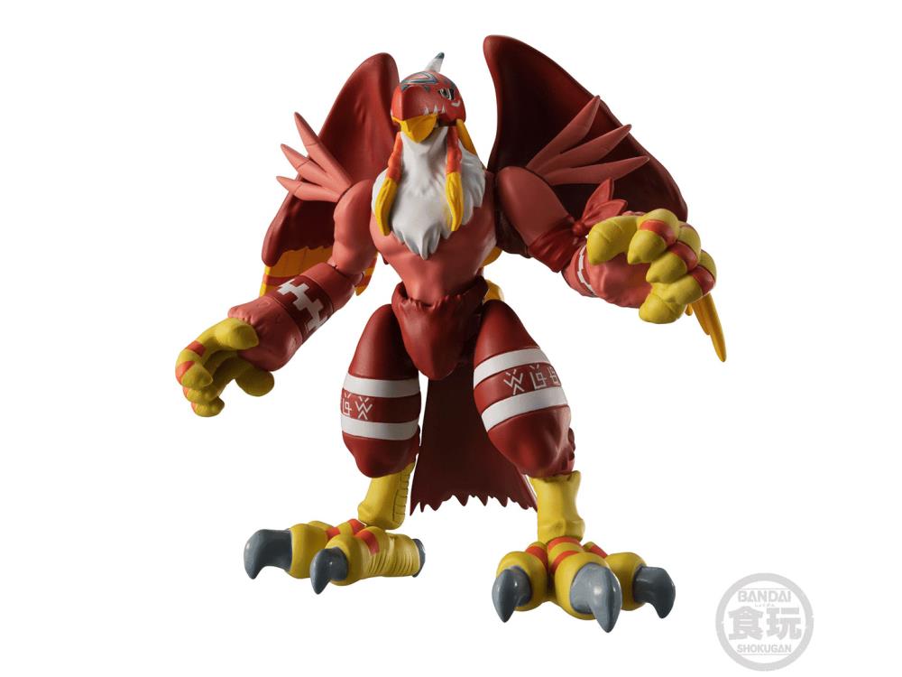 Bandai Digimon Adventure Garudamon SHODO Vol. 1 Action Figure - Collectible Anime Toy for Kids & Adults - Perfect for Display, Gifts, and Digimon Fans