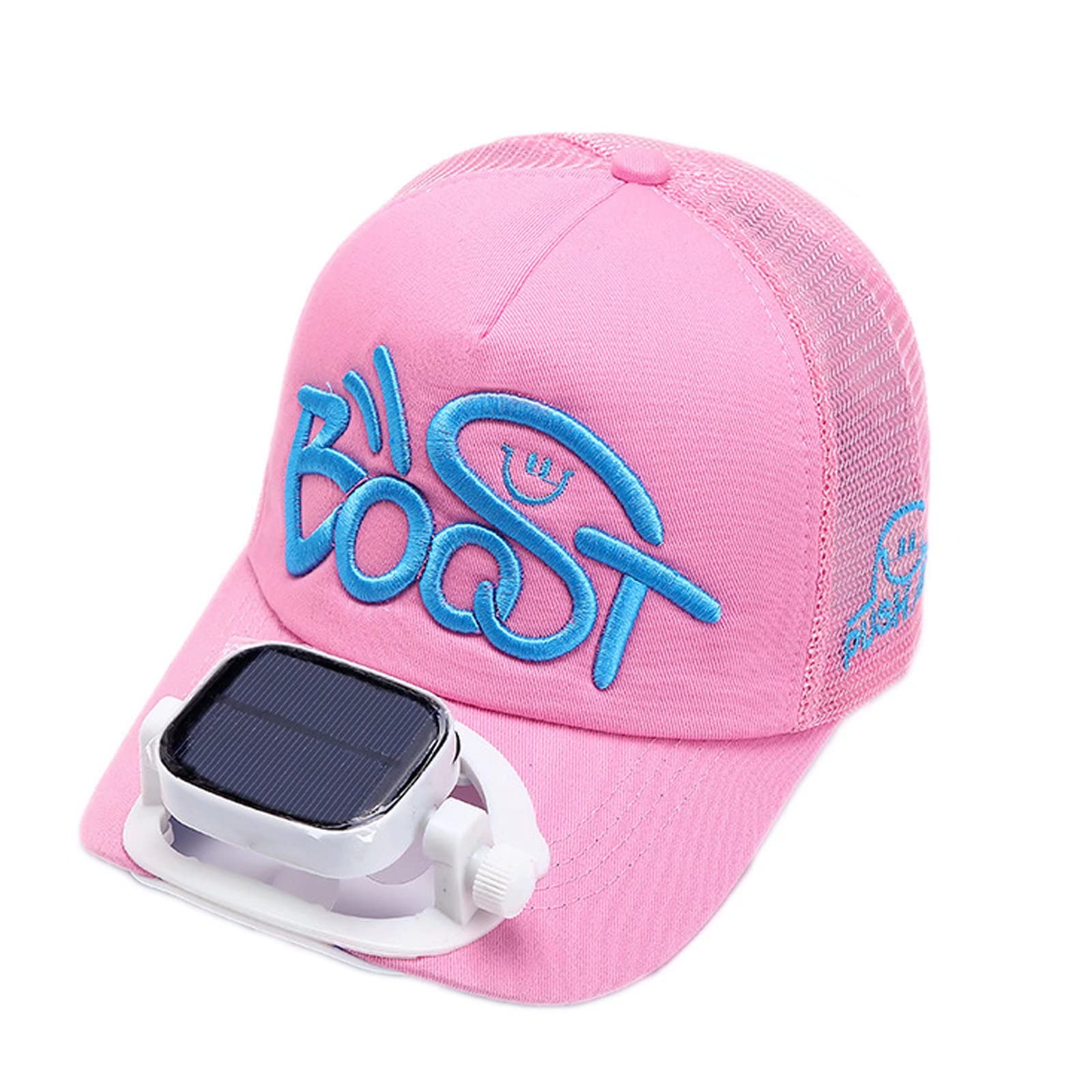 Solar Powered Cooling Fan Hat for Outdoor Sports, Travel & Camping - UV Protection Sun Hat for Hiking, Running, Beach & Summer Activities