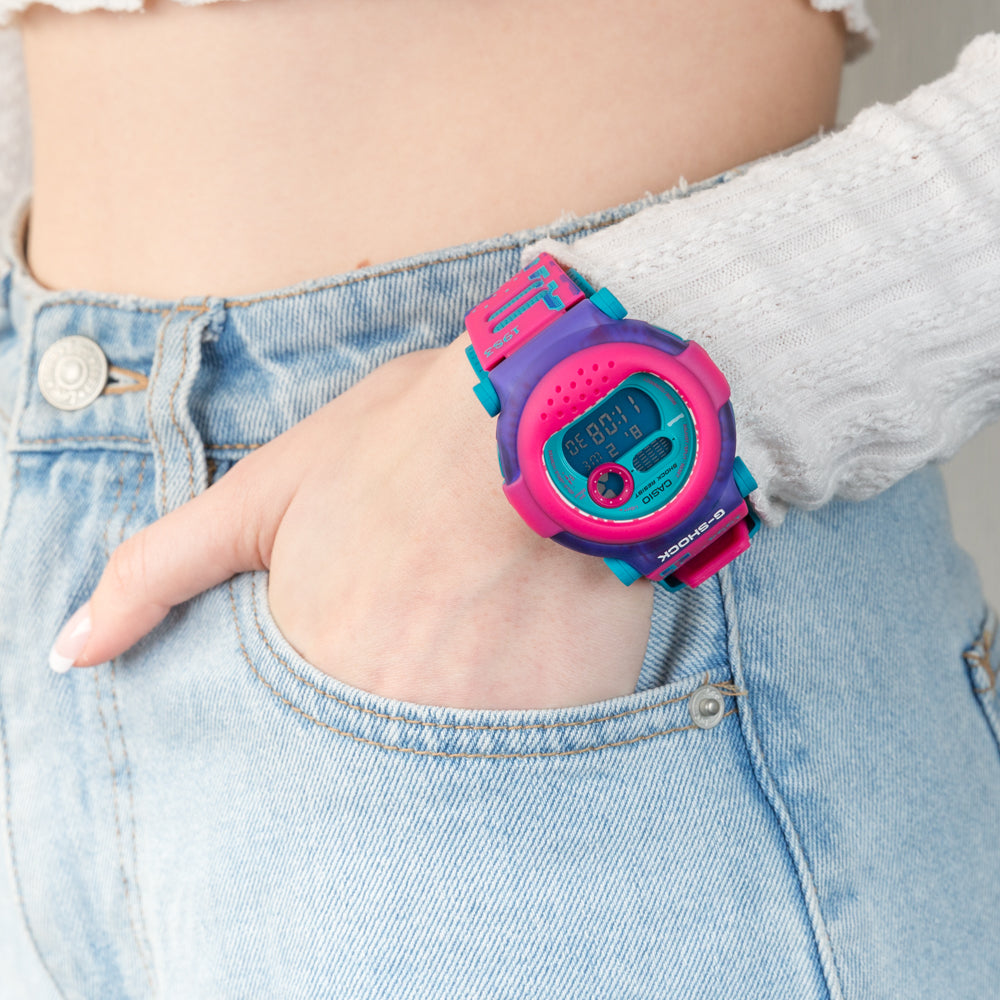 Casio G-Shock GB001RG-4 Digital Watch with 8-Bit Retro Design - Perfect for Gaming, Outdoor Adventures, and Retro Fashion Enthusiasts