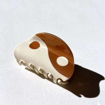 Yin Yang Hair Clips for Women - Stylish Non-Slip Hair Accessories for Ponytails, Buns & Braids - Perfect for Yoga, Work & Everyday Wear