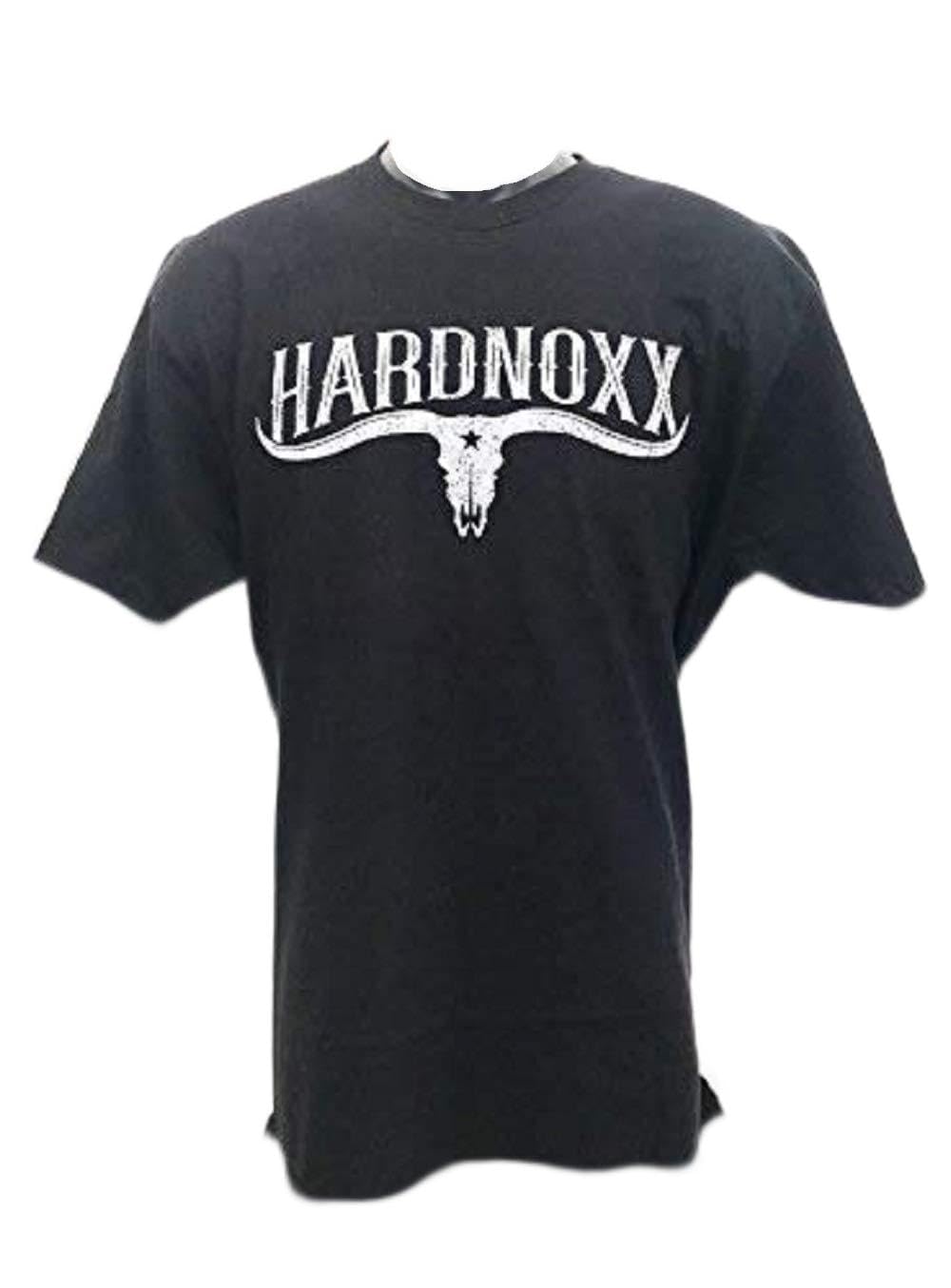 Premium HARDNOXX Original Cotton T-Shirt - Made in USA - Soft & Comfortable Men's Casual Tee - Black - Perfect for Everyday Wear, Gym & Street Style